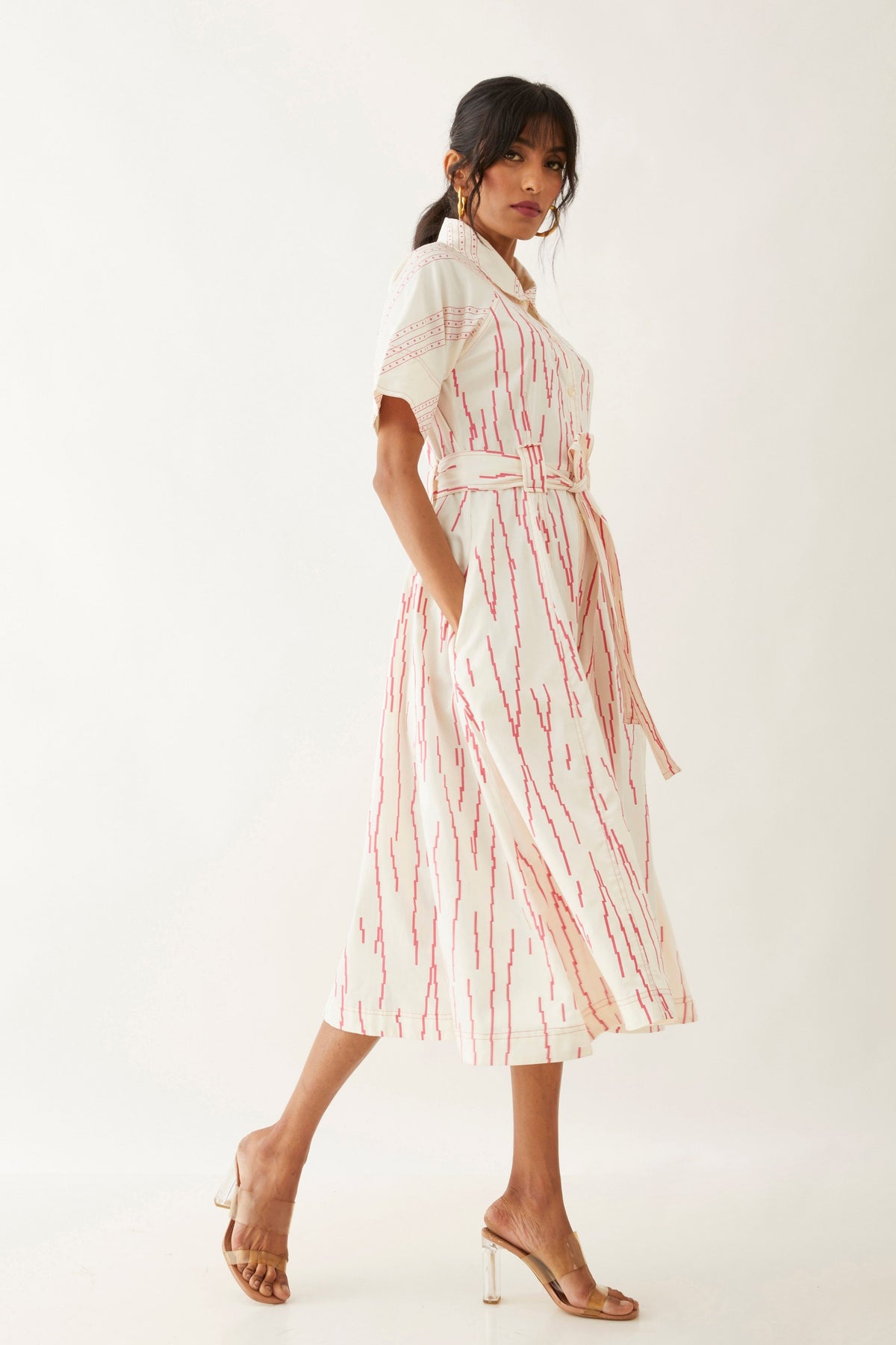 Plume Off White Dress