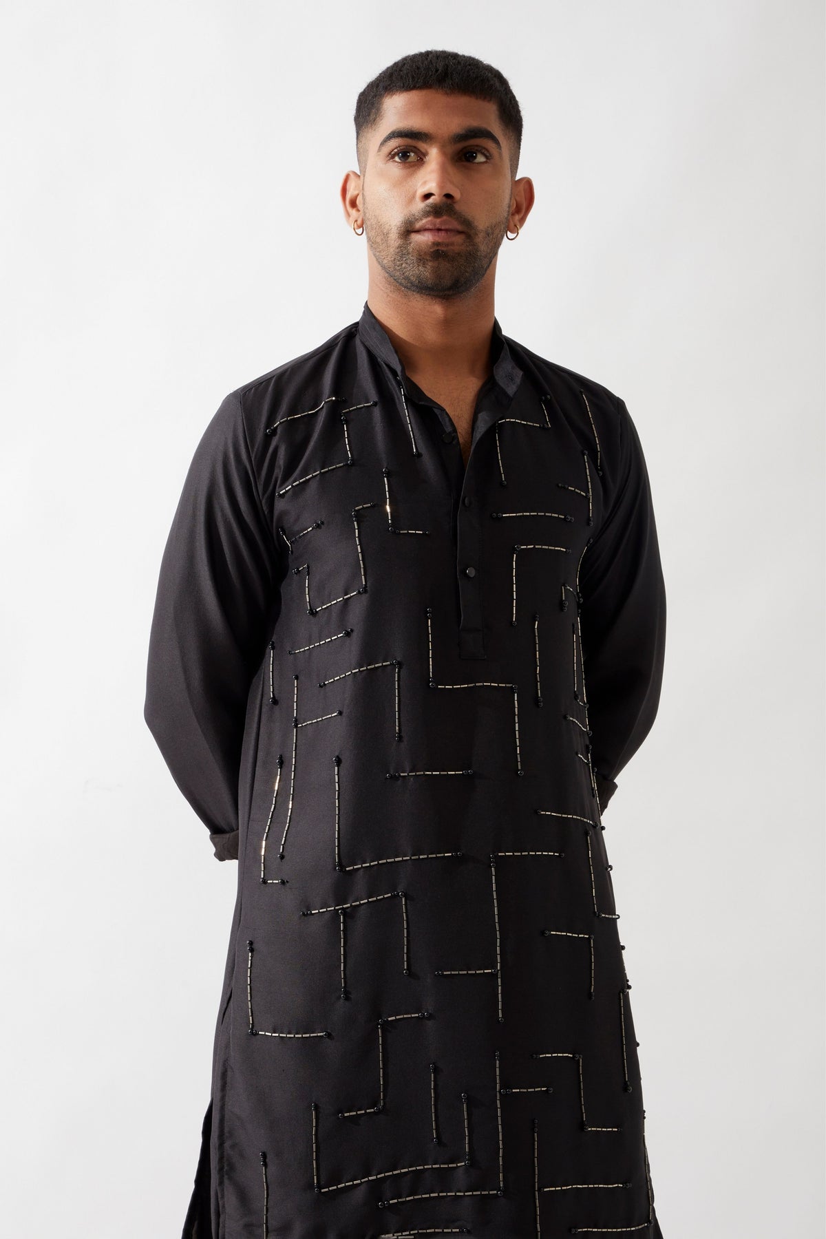 Noah Black Kurta Set