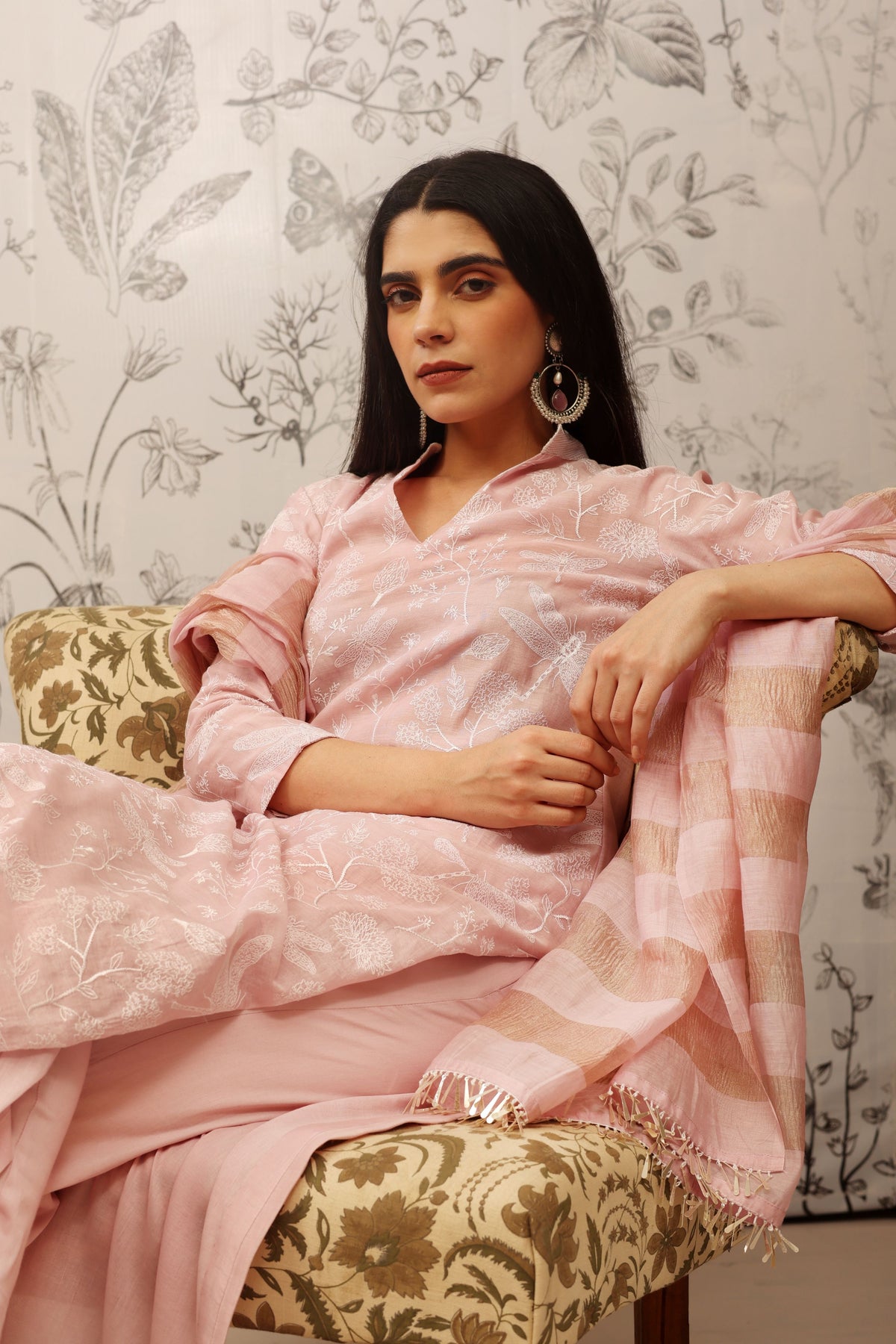 Gulma Pink Kurta Set