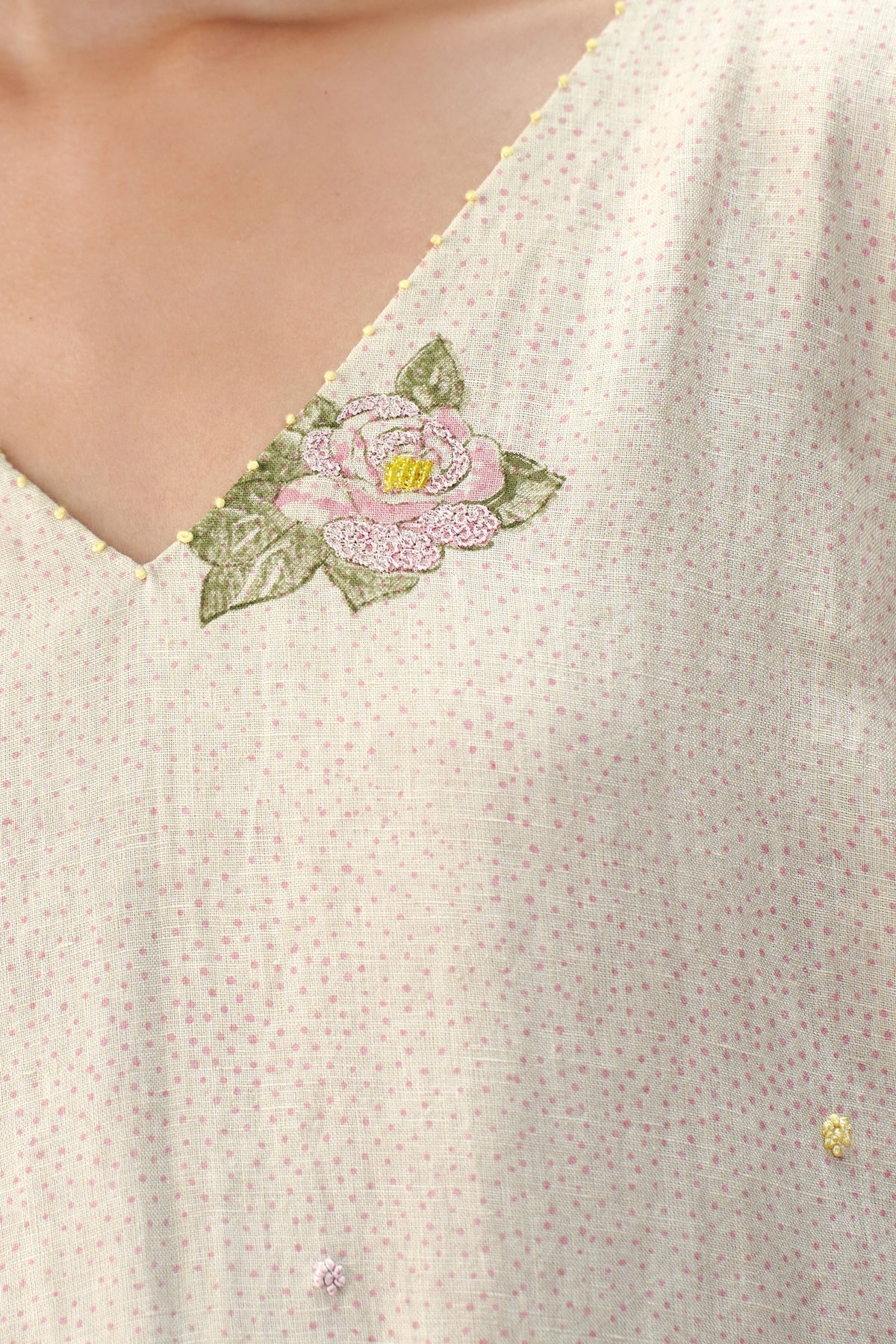 Rose De Meaux Kurta Set