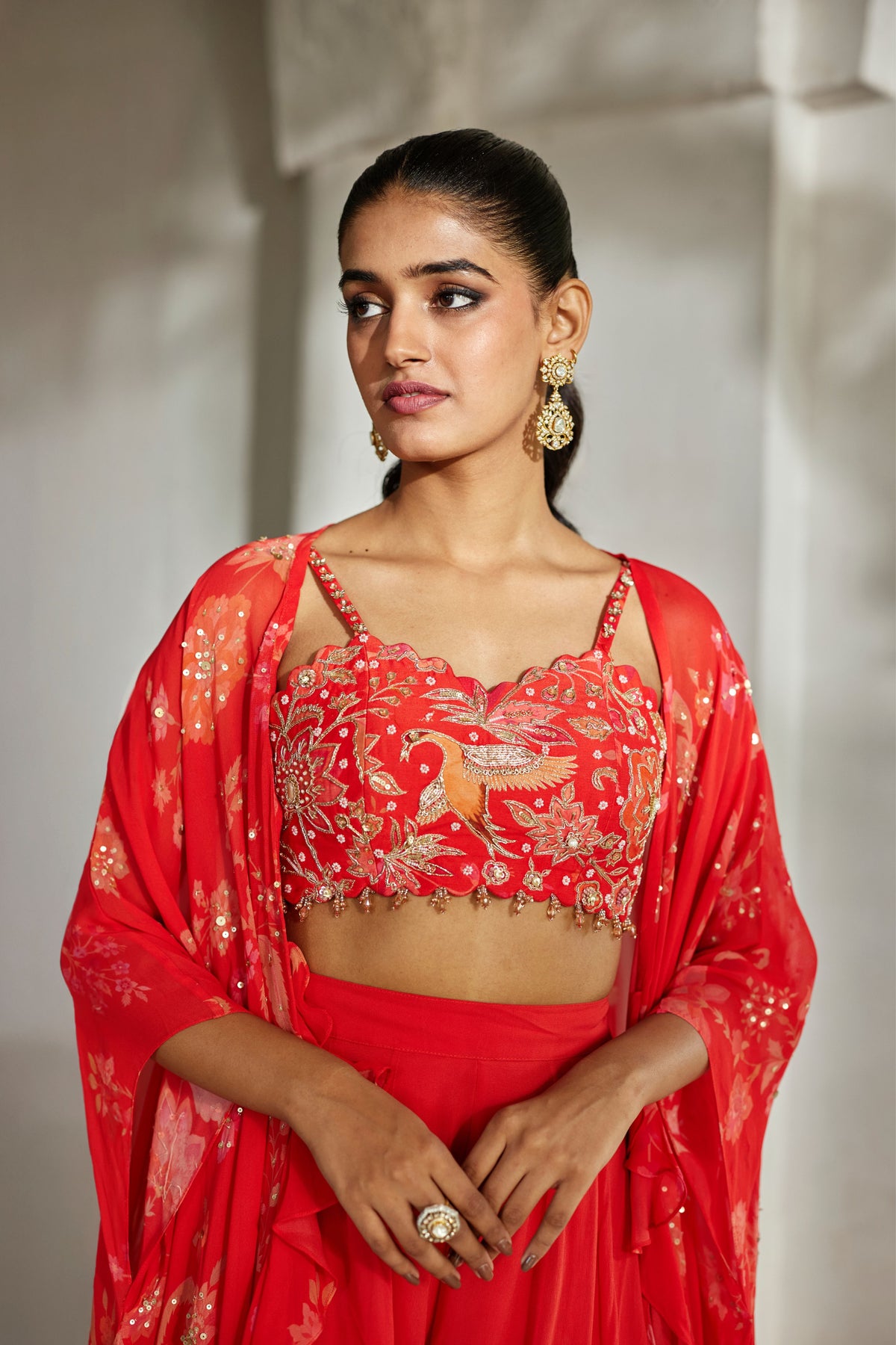 Nunu Cape Palazzo Set