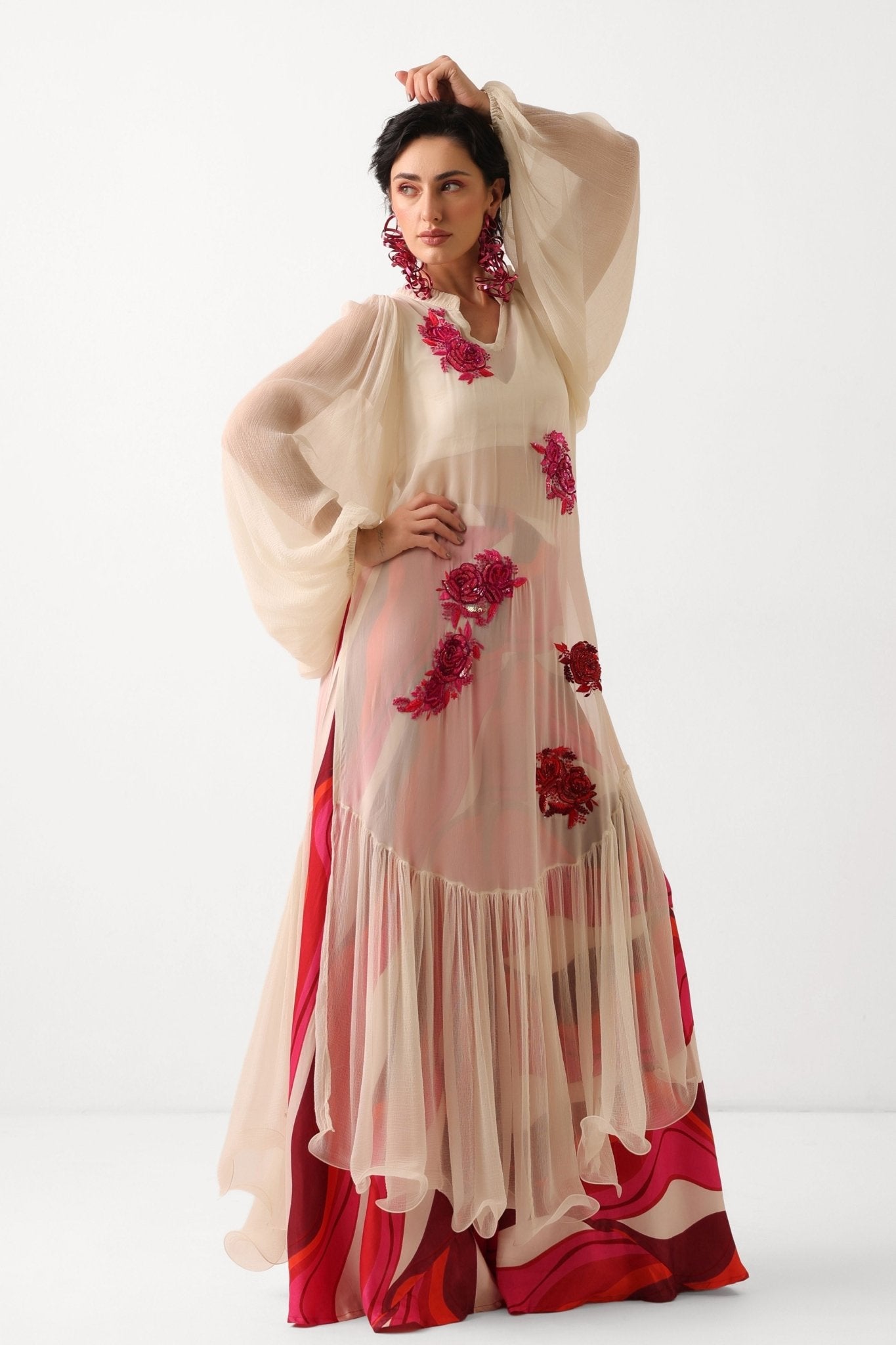 Indie Fuchsia Co - ord Set - Pallavi Jaipur - Elahe