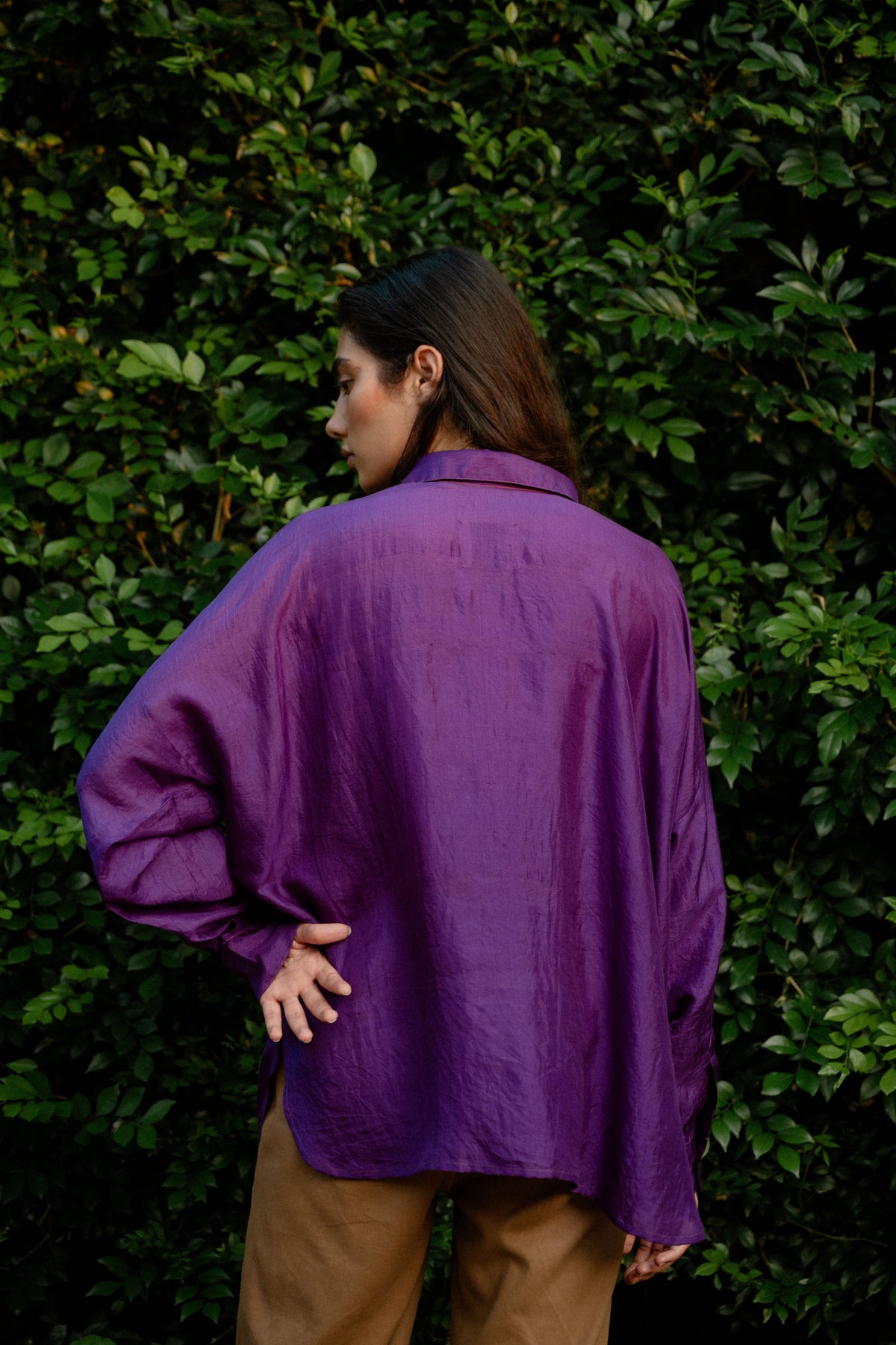Purple Boyfriend Shirt