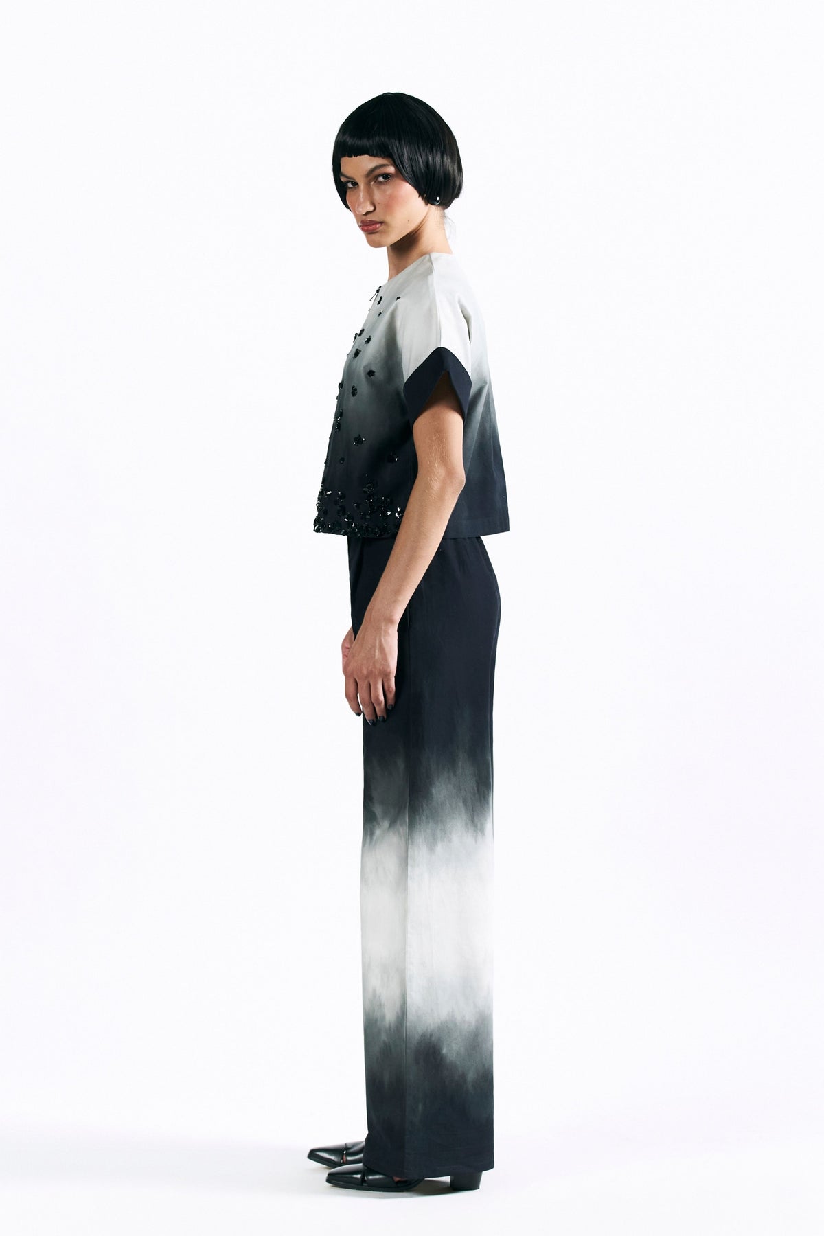 Midnight Kimono Top