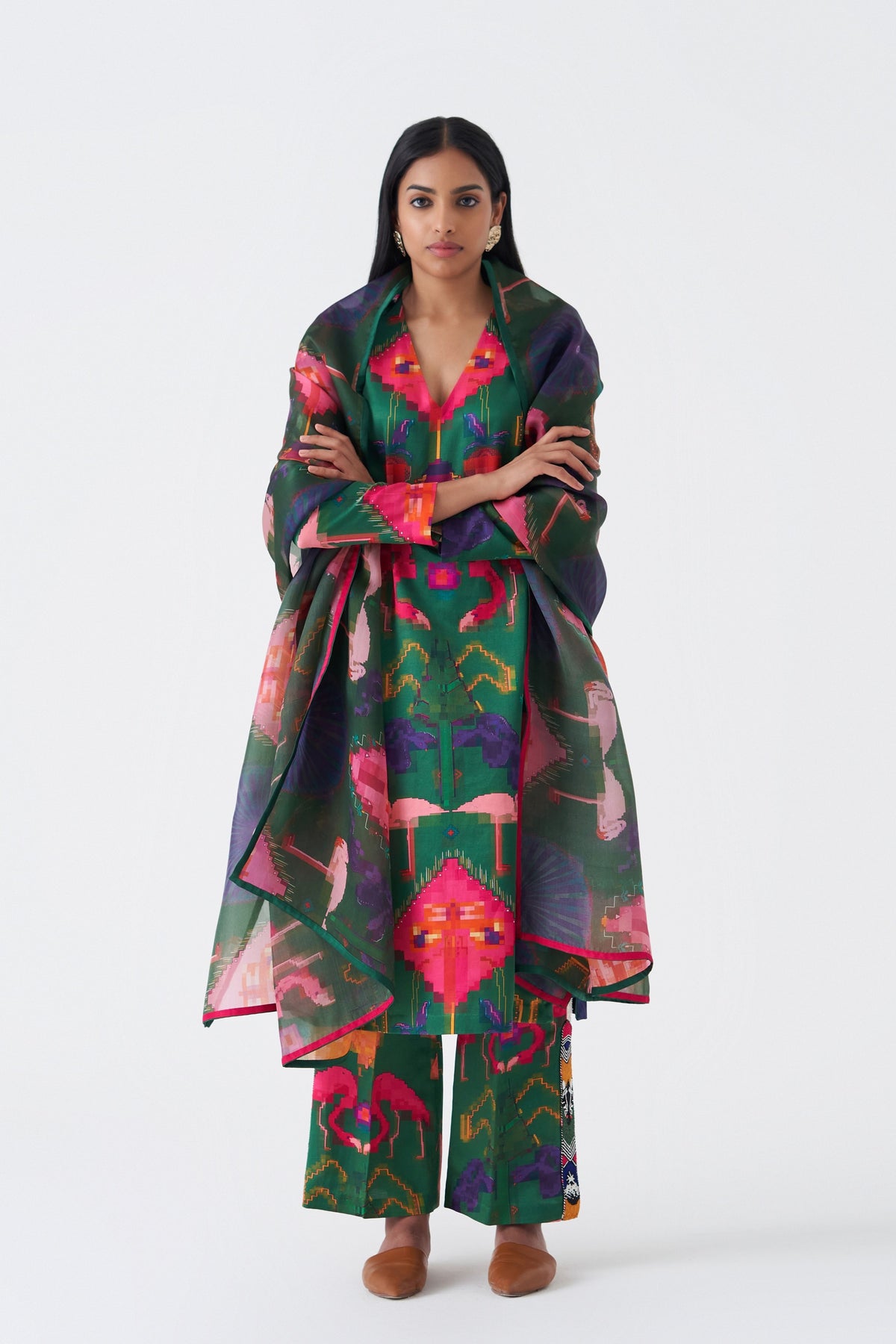 Oaxaca Verde Dupatta