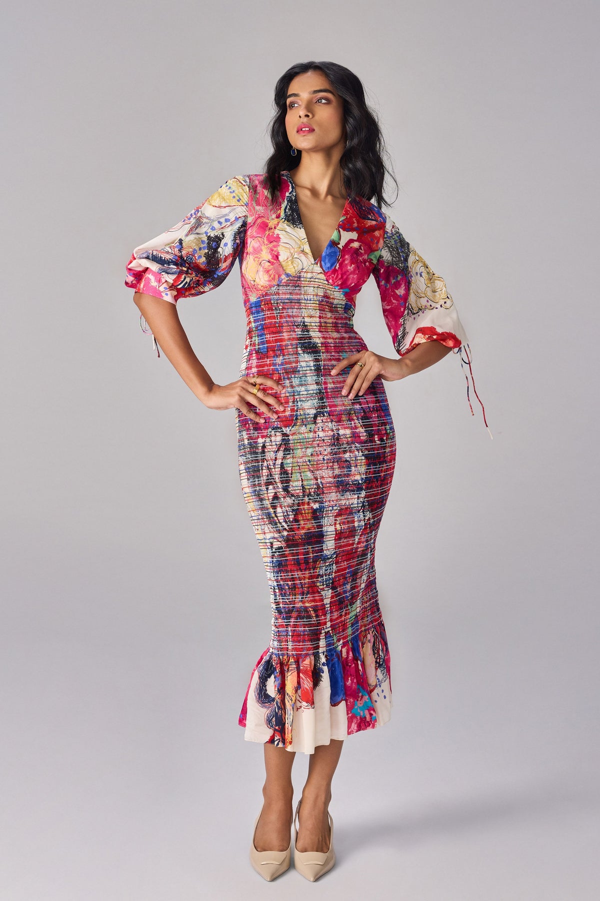 Pink Prime Abra Dress