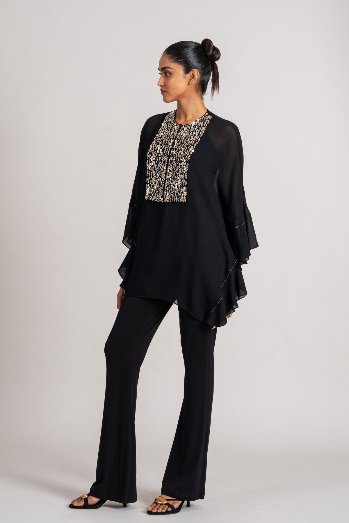 Cosmic Dust Frill Tunic Set