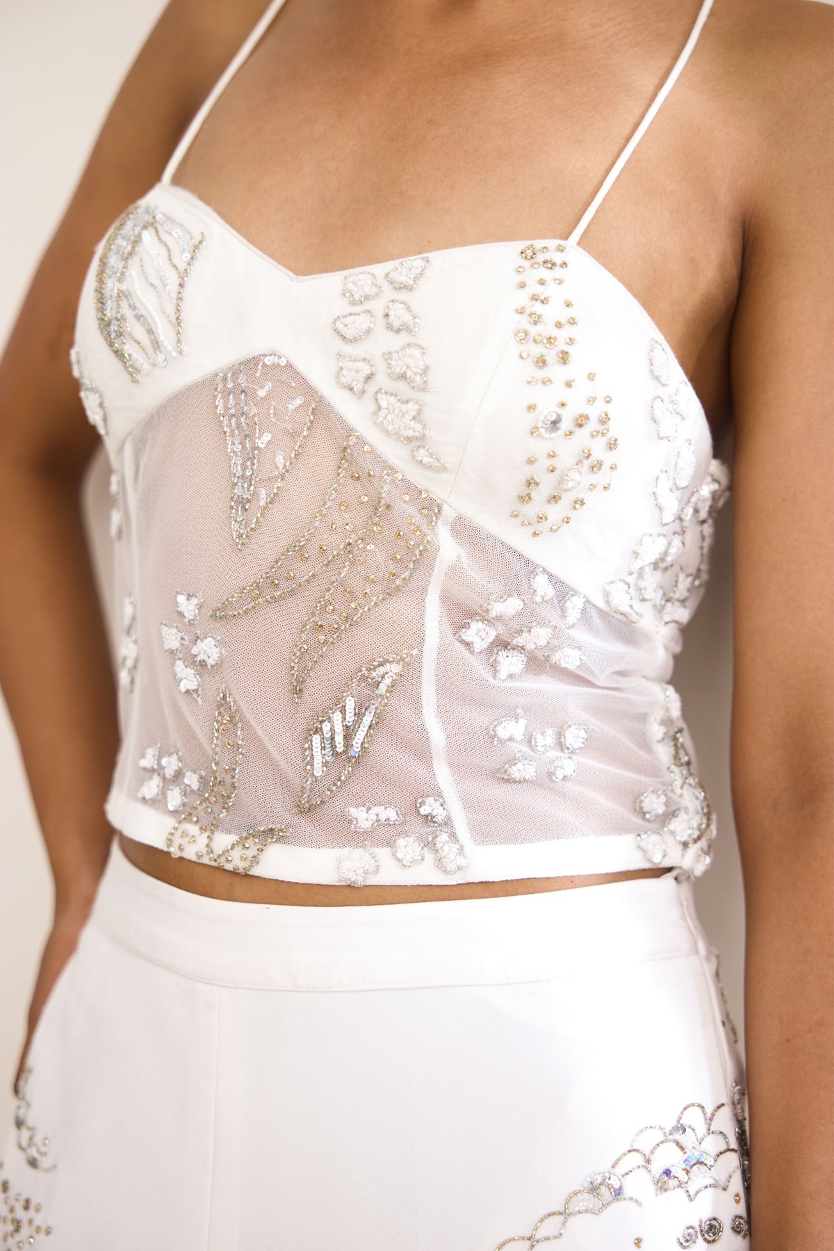 Aurora Ivory Jacket Set