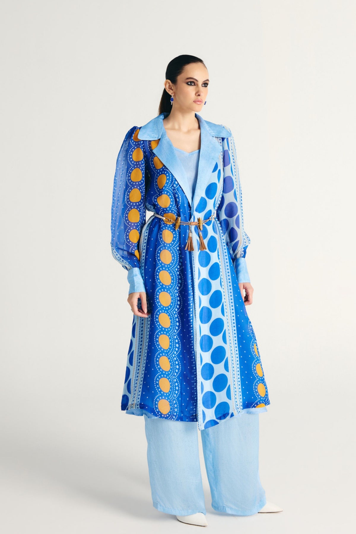 Najwa Trench Coat Set
