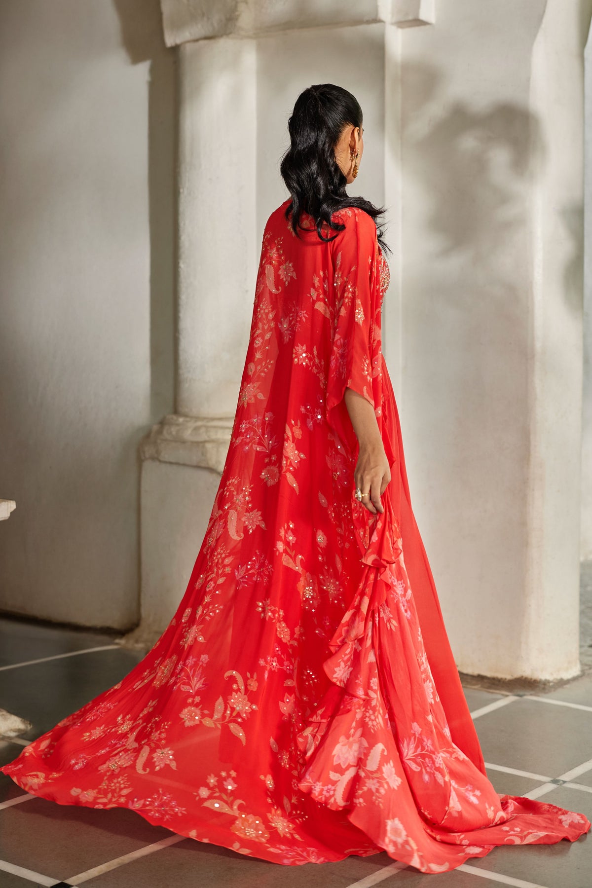 Nunu Cape Palazzo Set