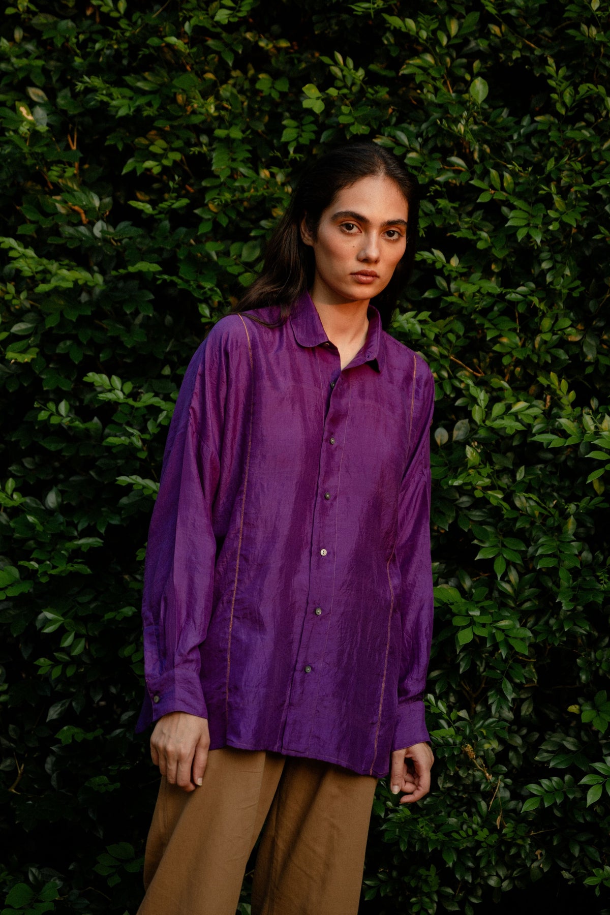 Purple Boyfriend Shirt