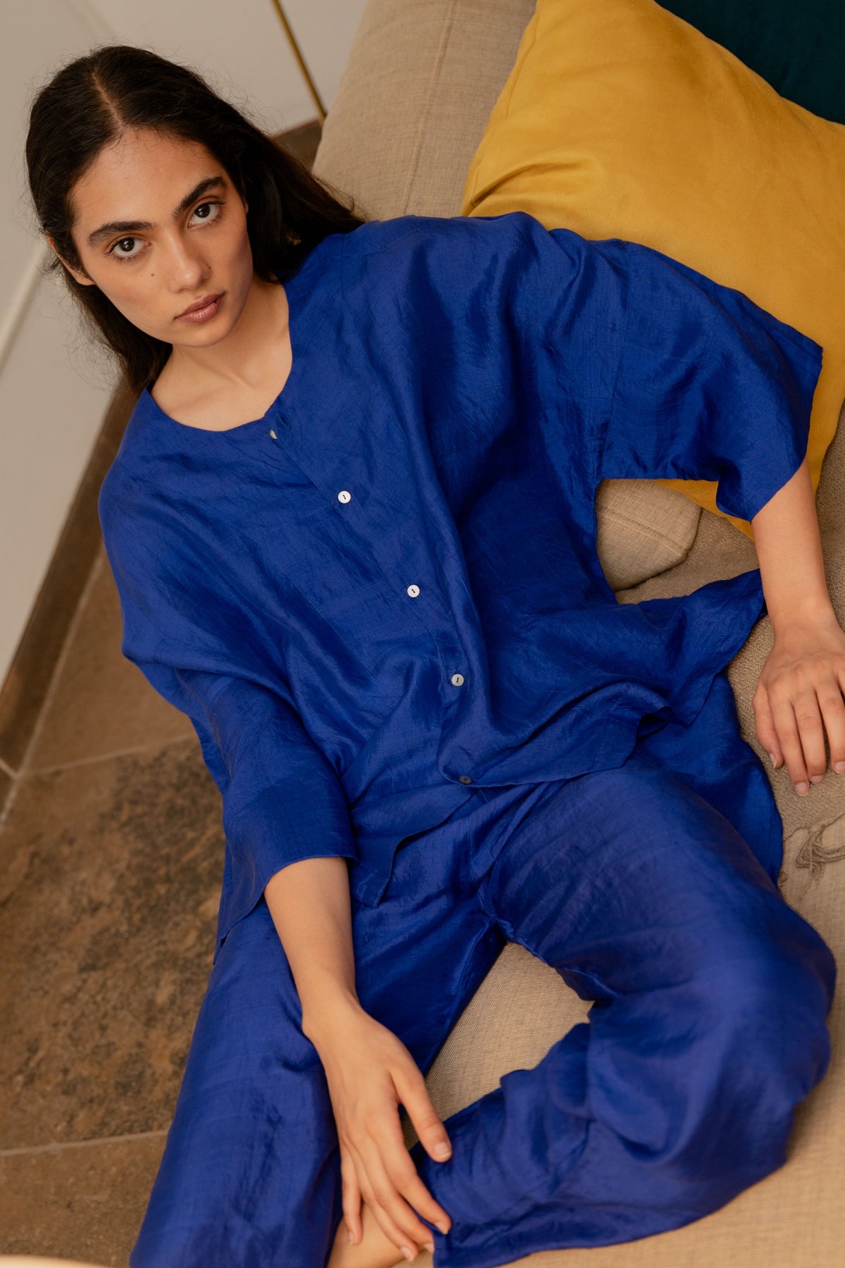 Ink Blue Zanna Top