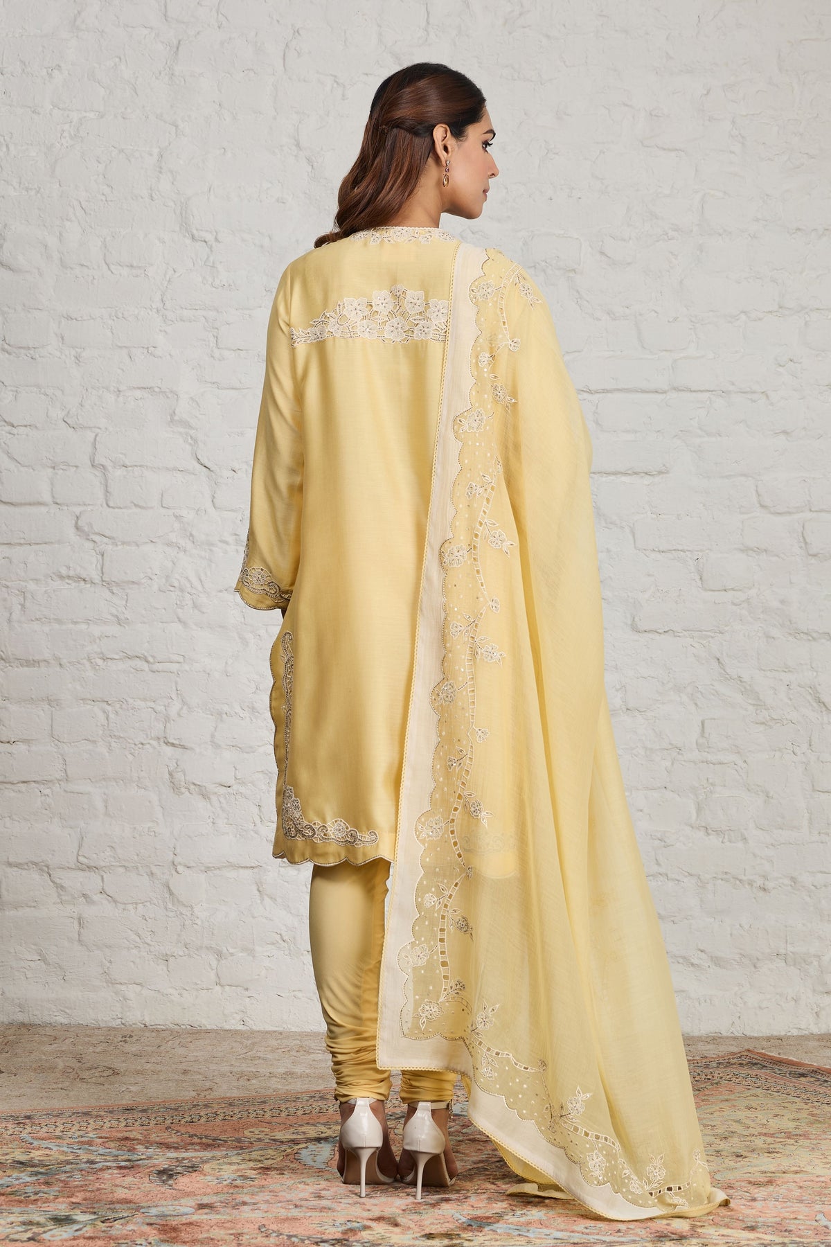 Butter Yellow Kurta Set