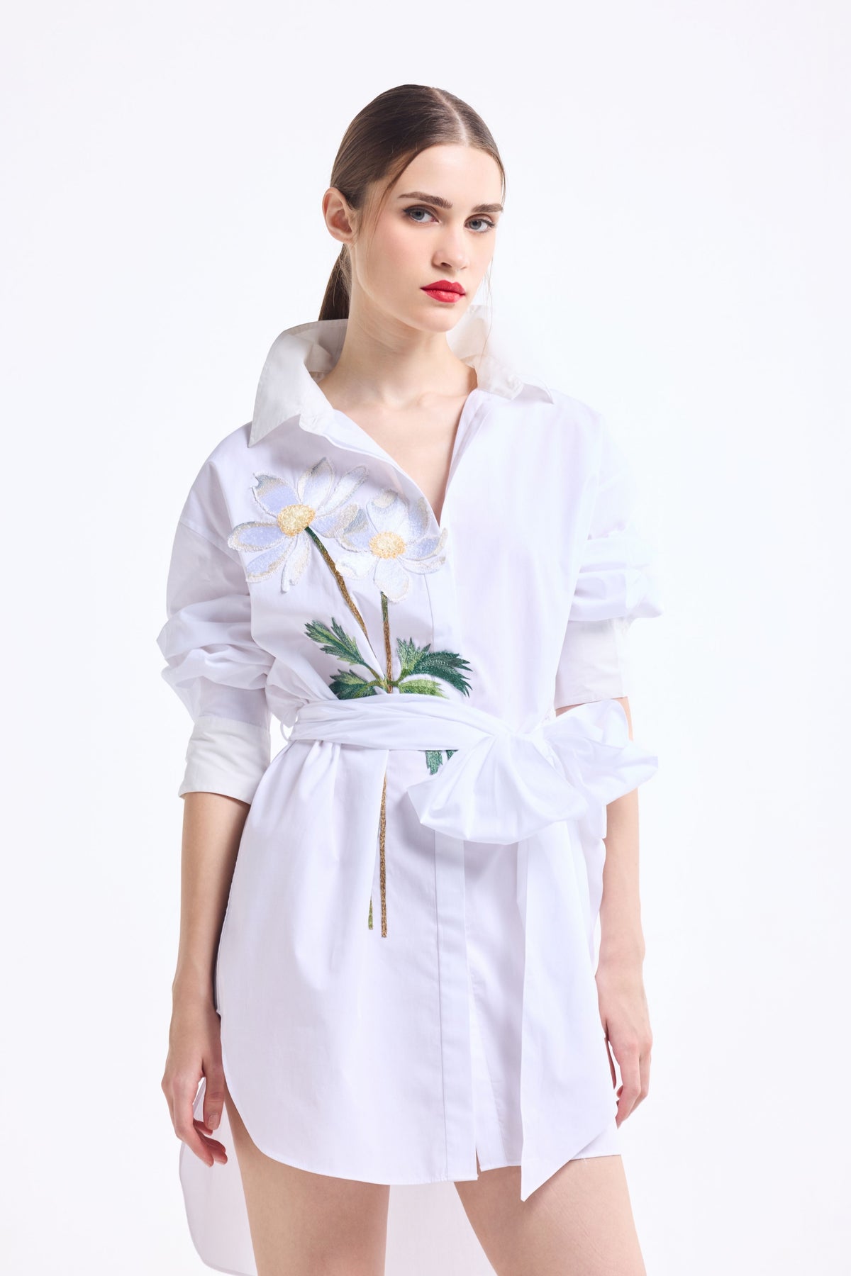 Oversized Shirt Dress