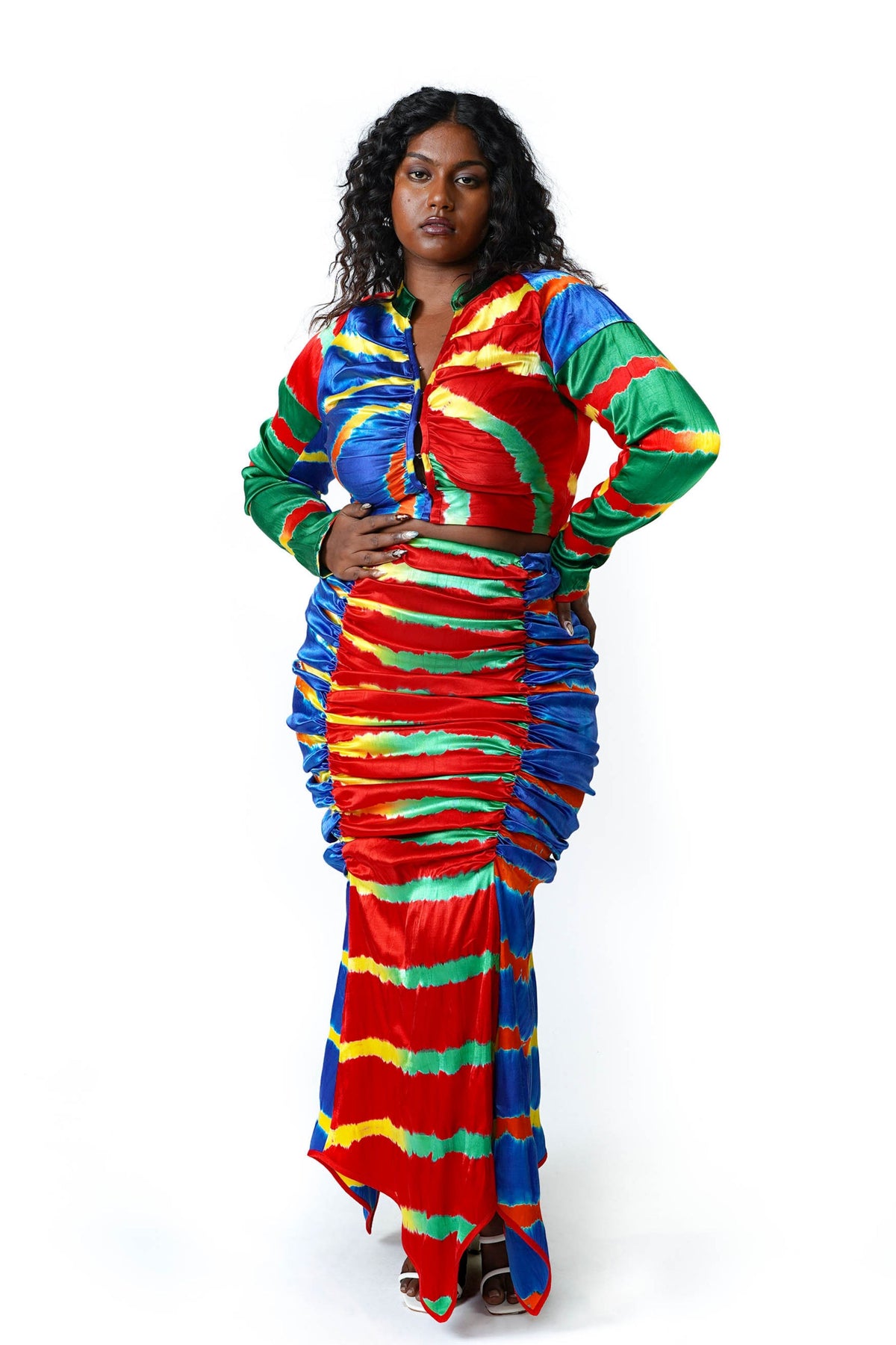 Caterpillar Multicolor Skirt