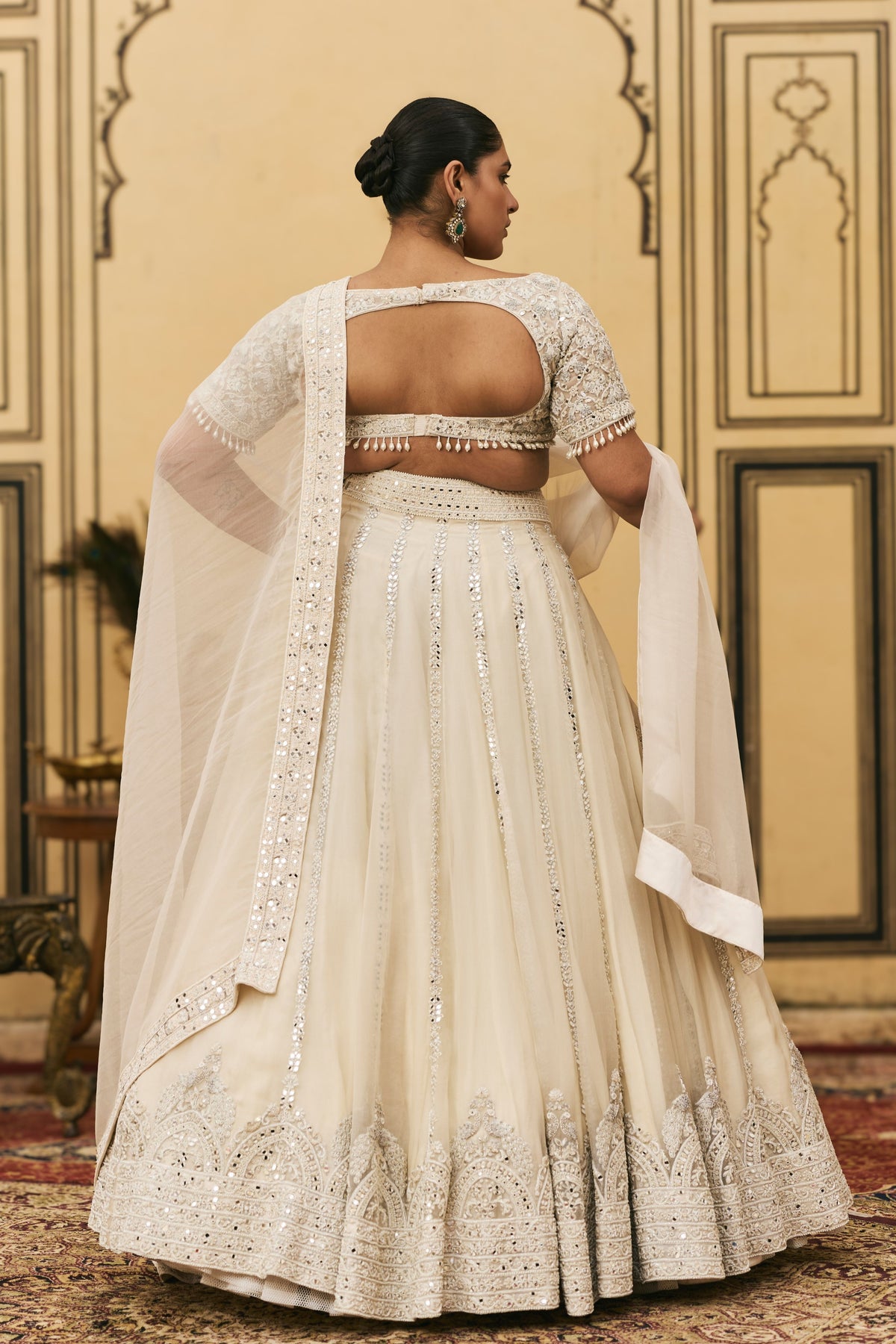 Haathidant Lehenga Set