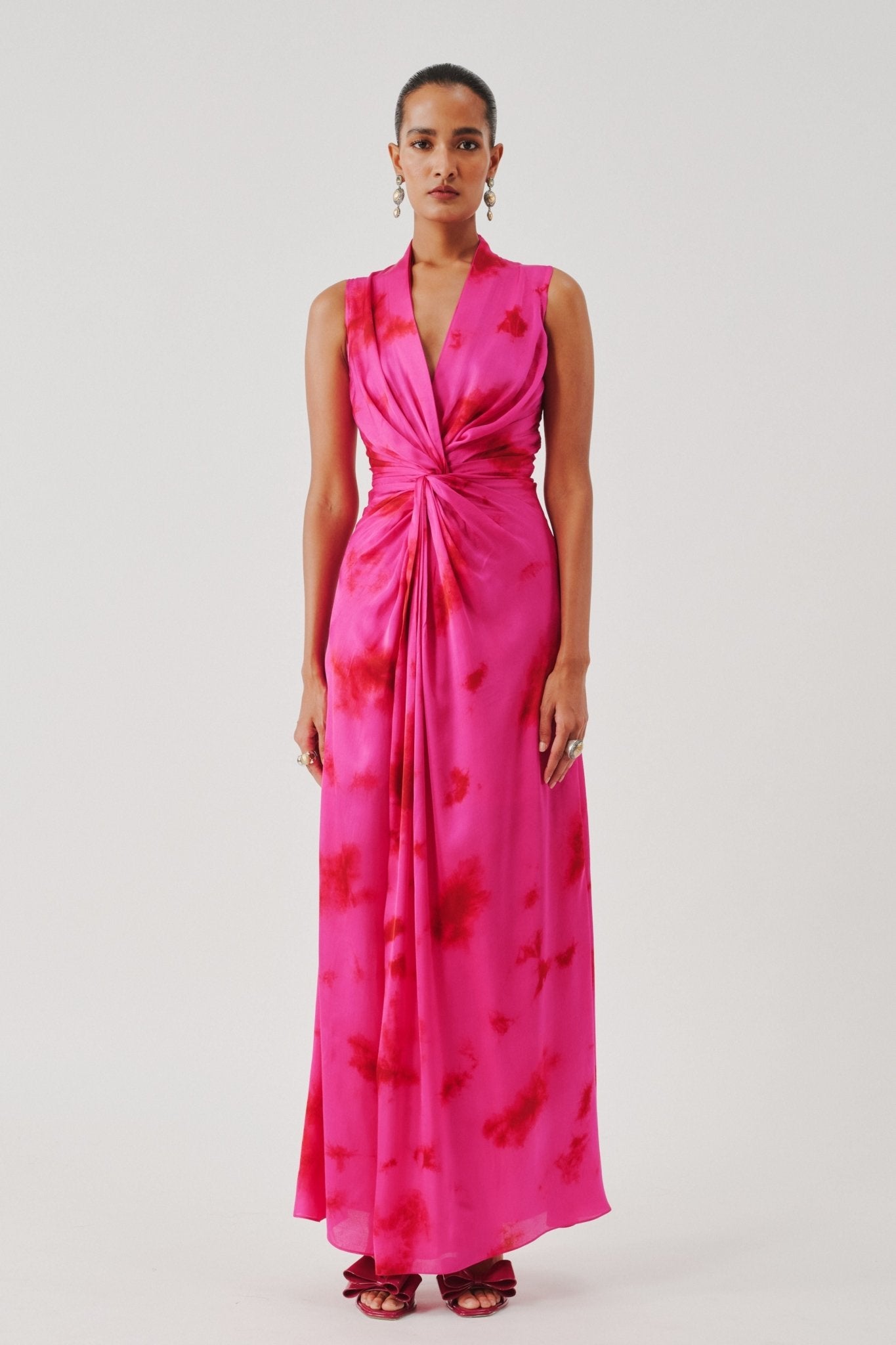 Kiara Draped Dress - Aroka - Elahe