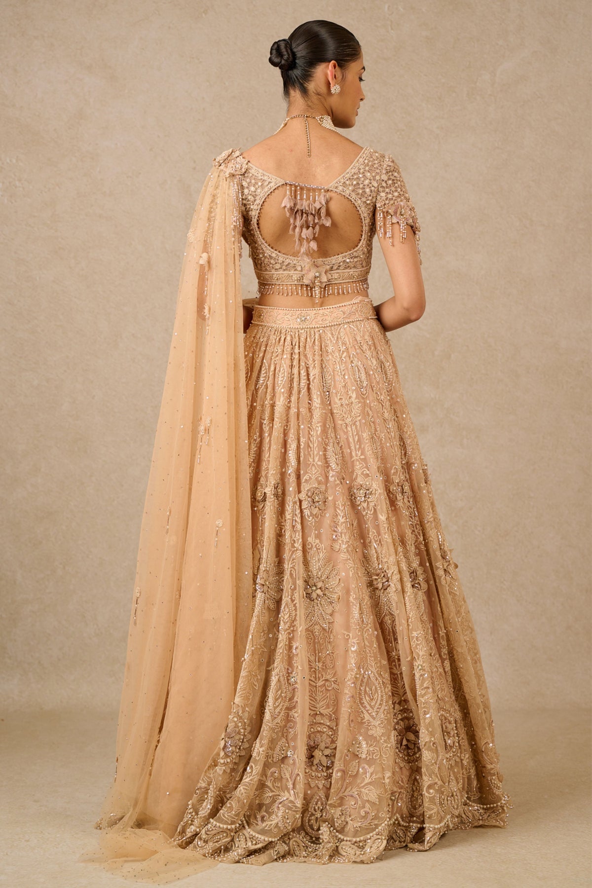 Blush Kalidar Lehenga