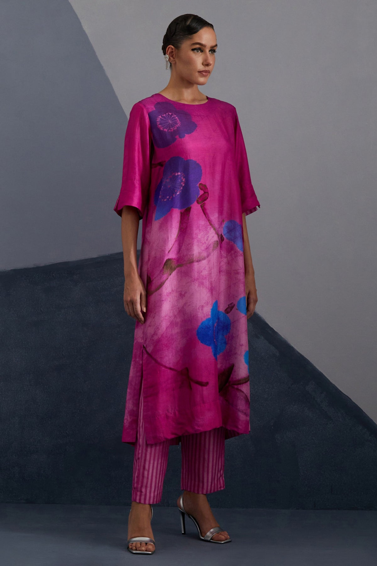 Vineyard Magenta Kurta Set