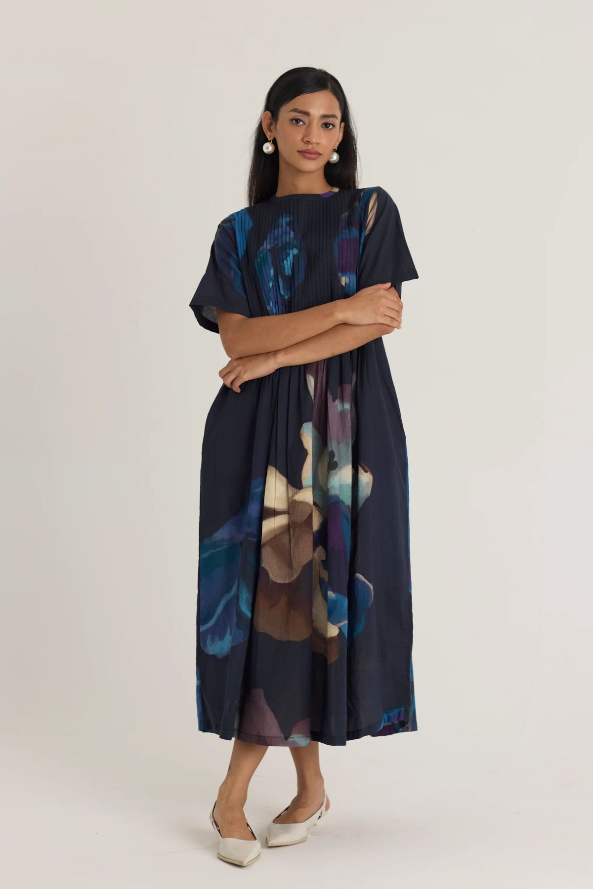 Rocco Pintuck Dress