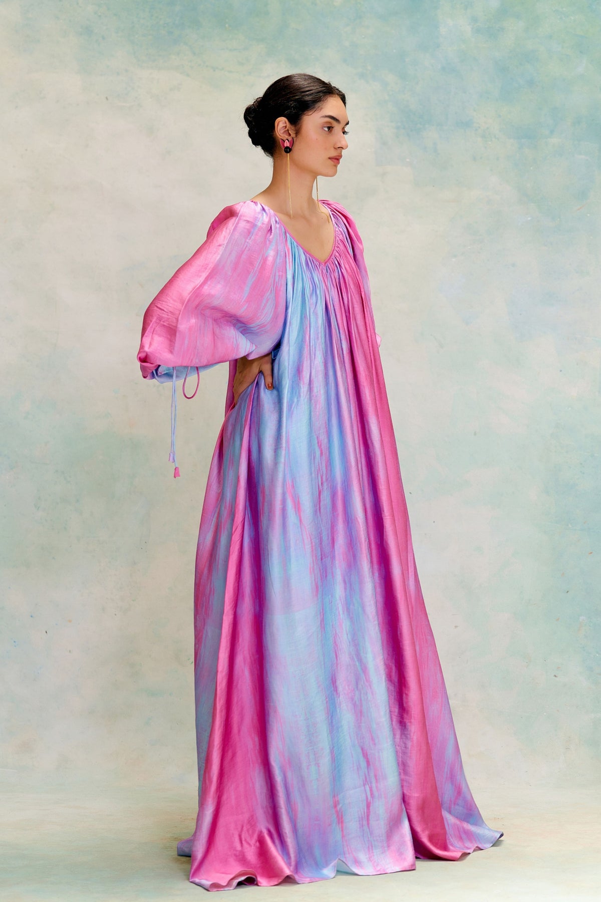 Caroline Pink Ombre Dress