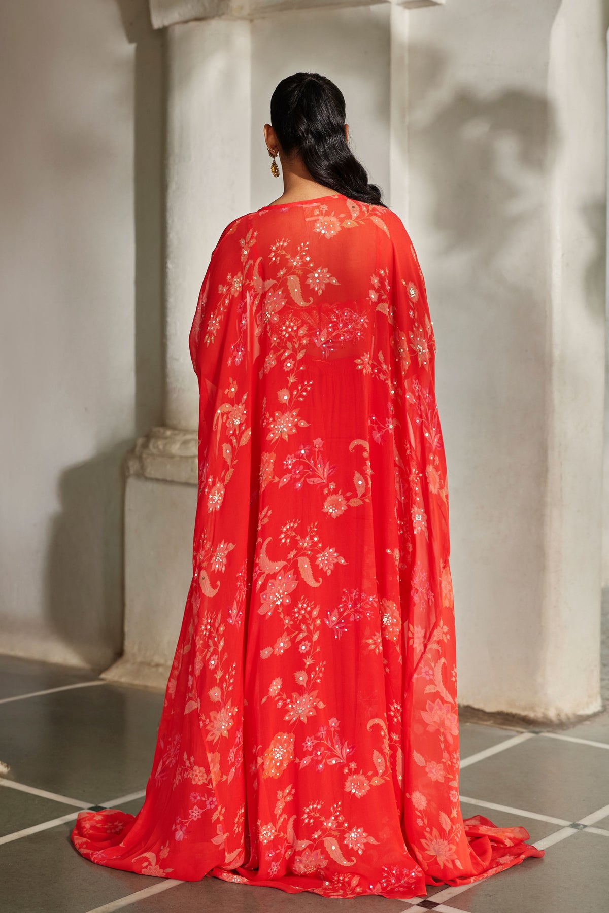 Nunu Cape Palazzo Set