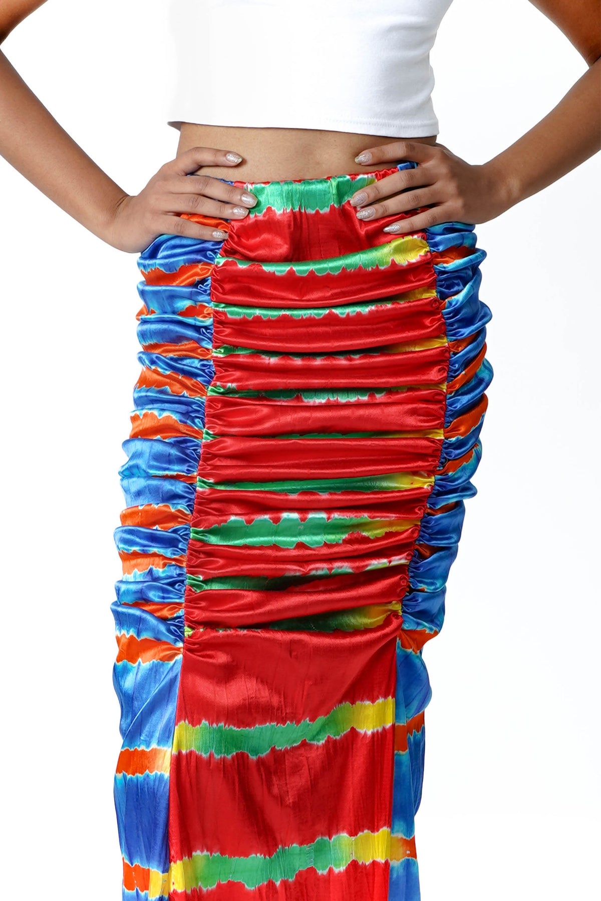 Caterpillar Multicolor Skirt