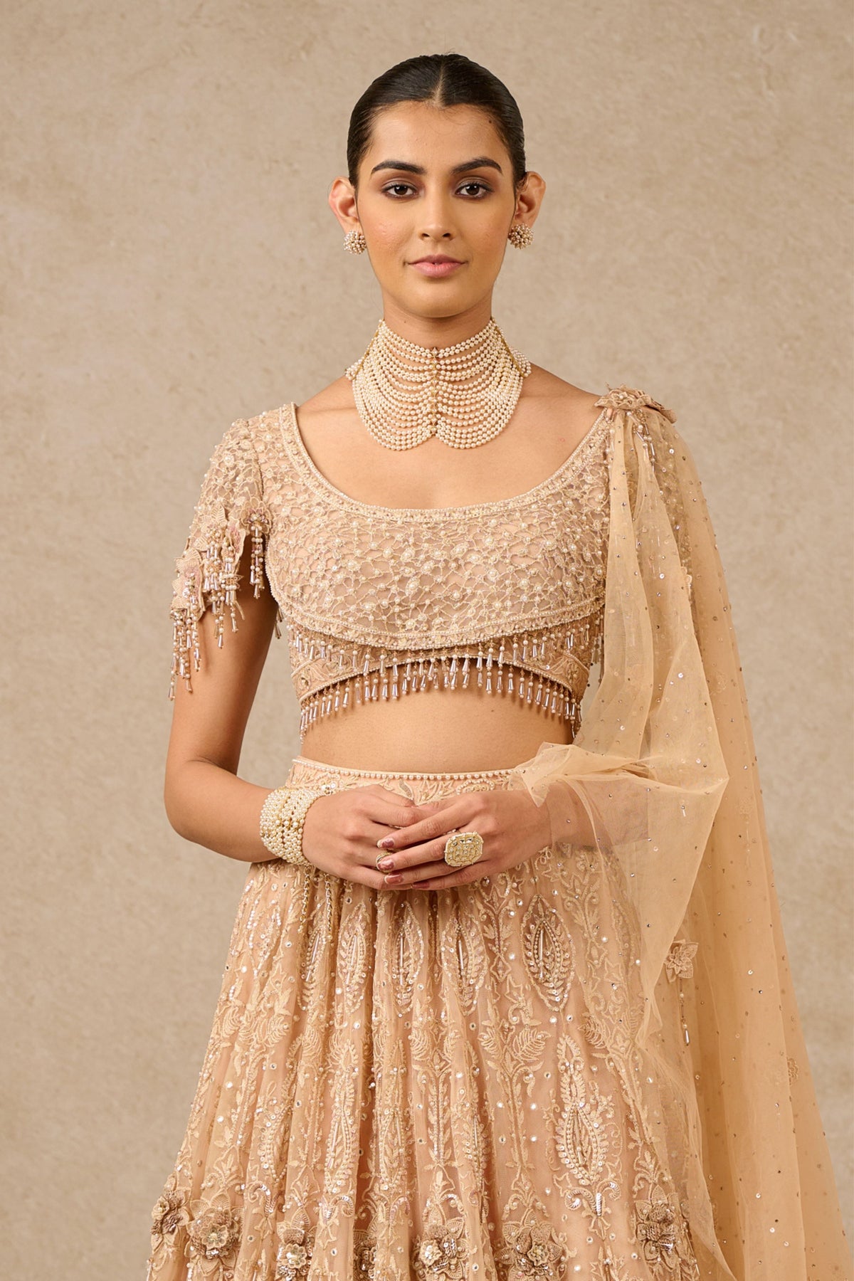 Blush Kalidar Lehenga