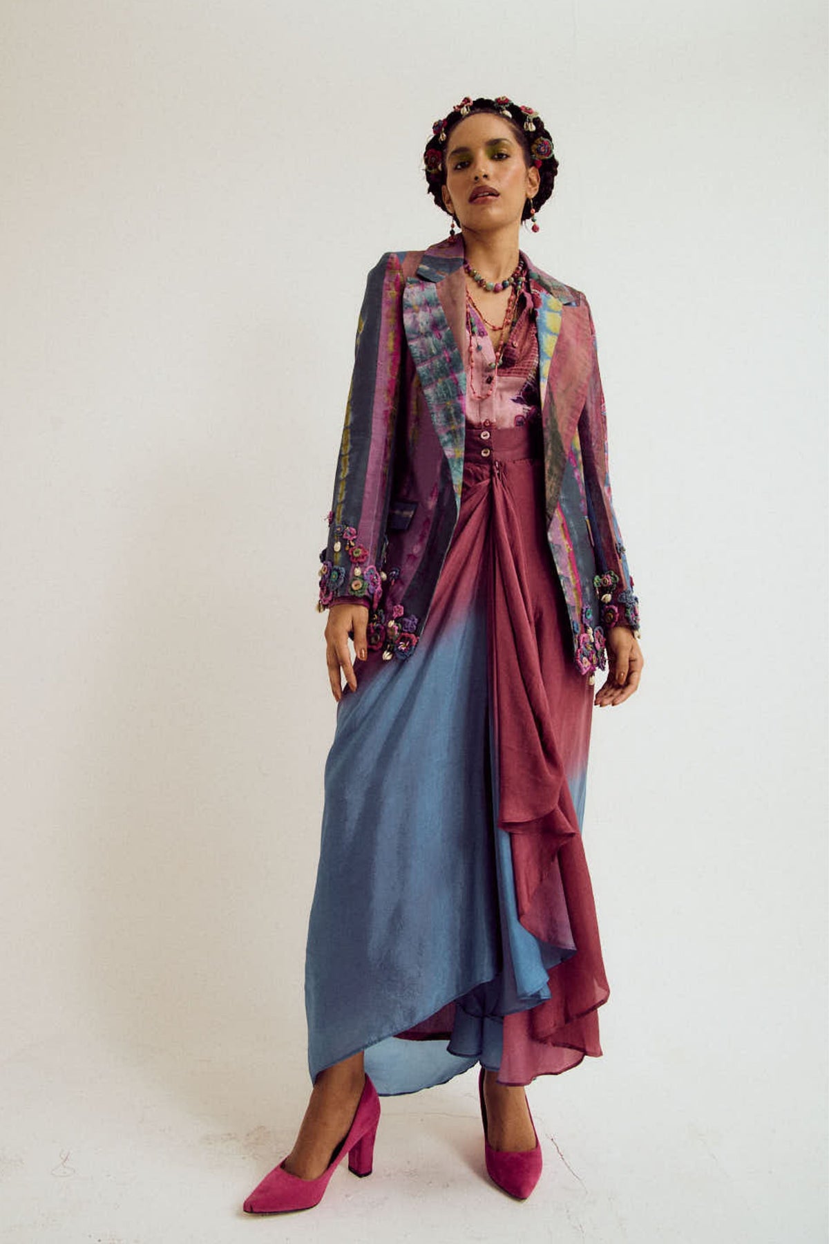 Blue Laburnum Blazer