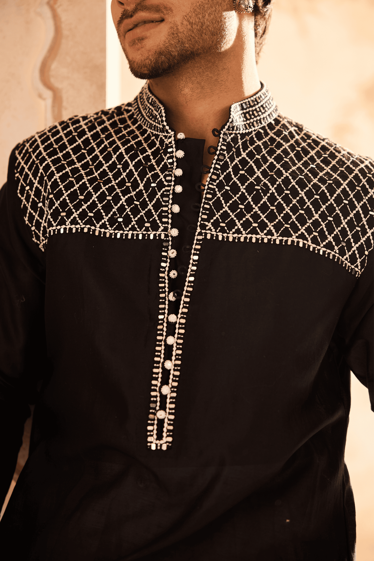 Black Kurta Set Set