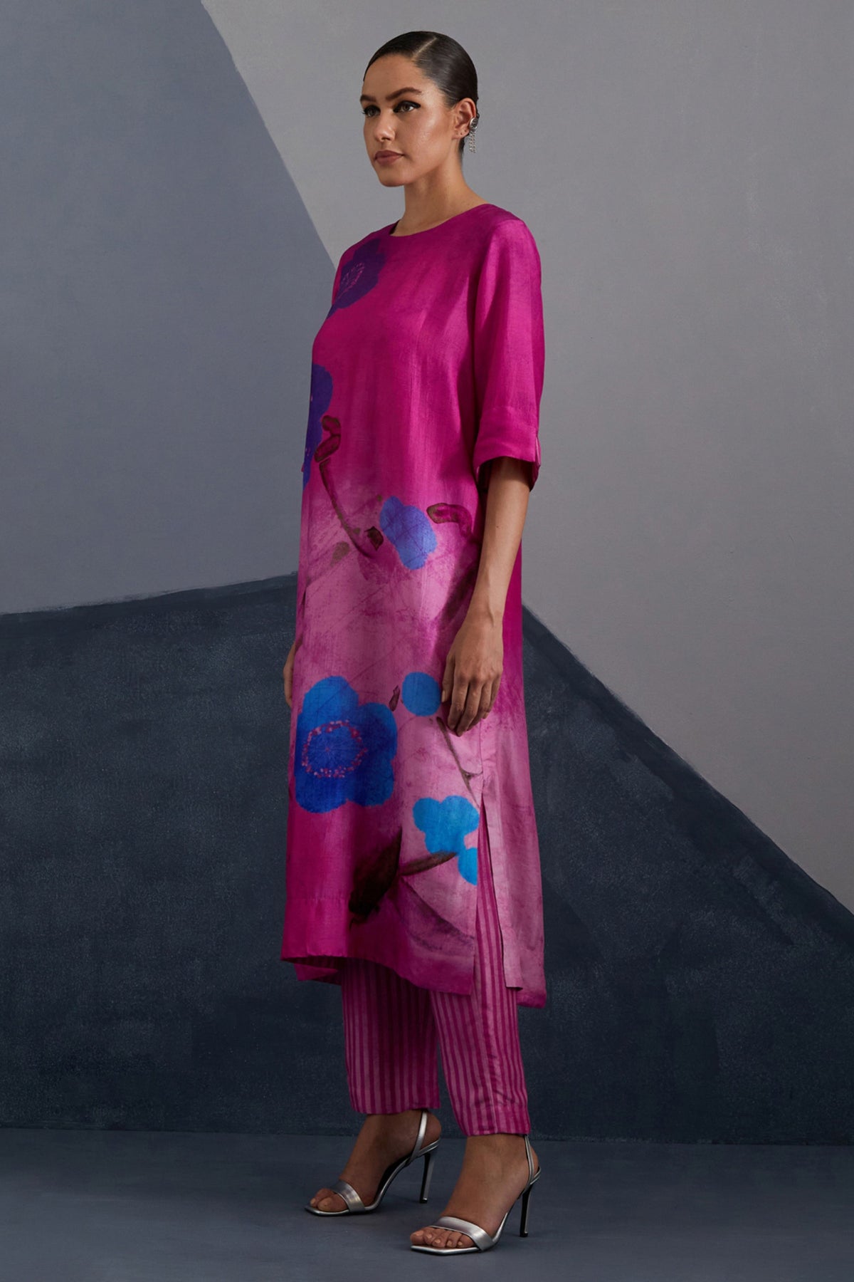 Vineyard Magenta Kurta Set
