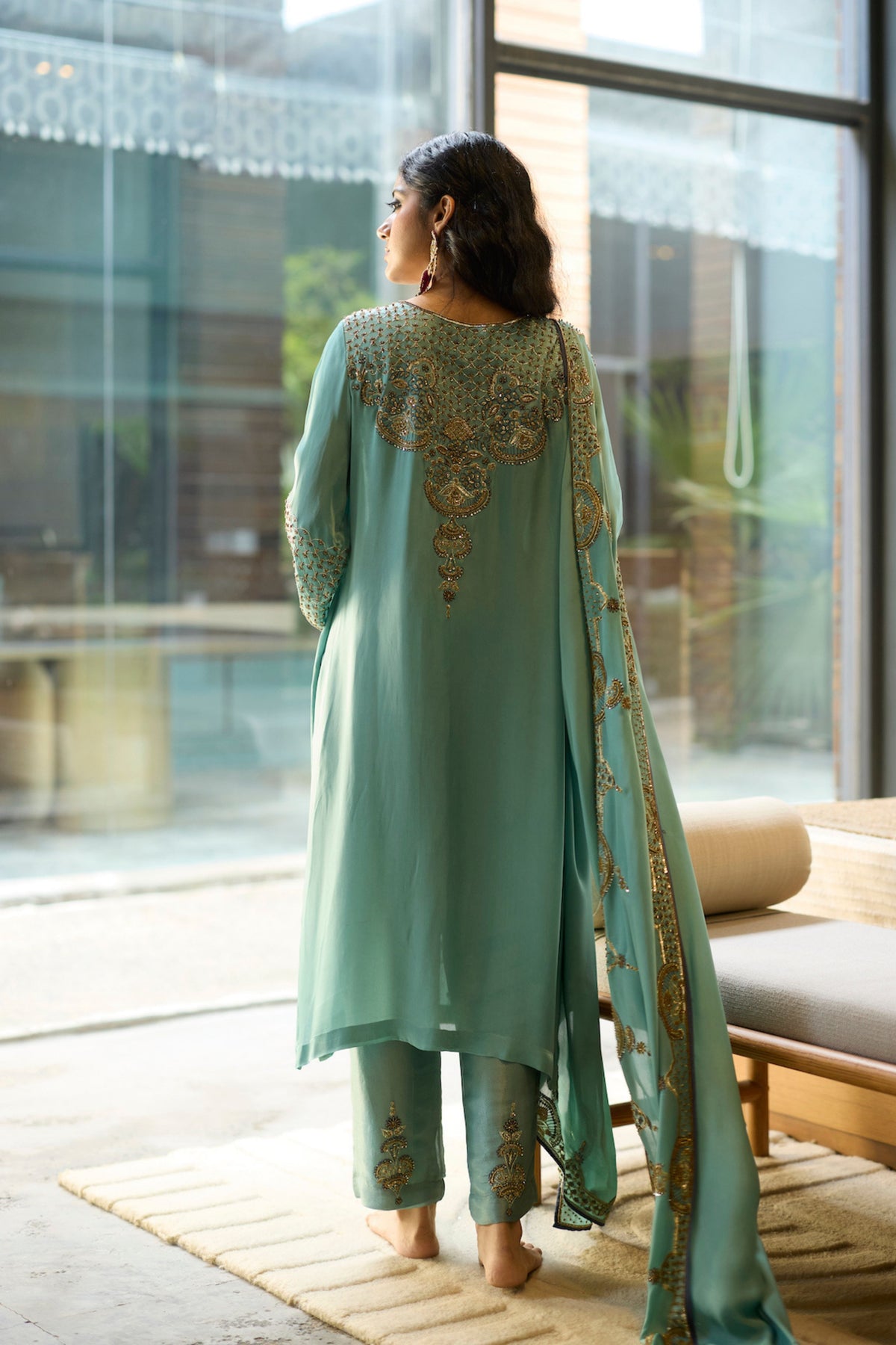 Blue Prana Kurta Set