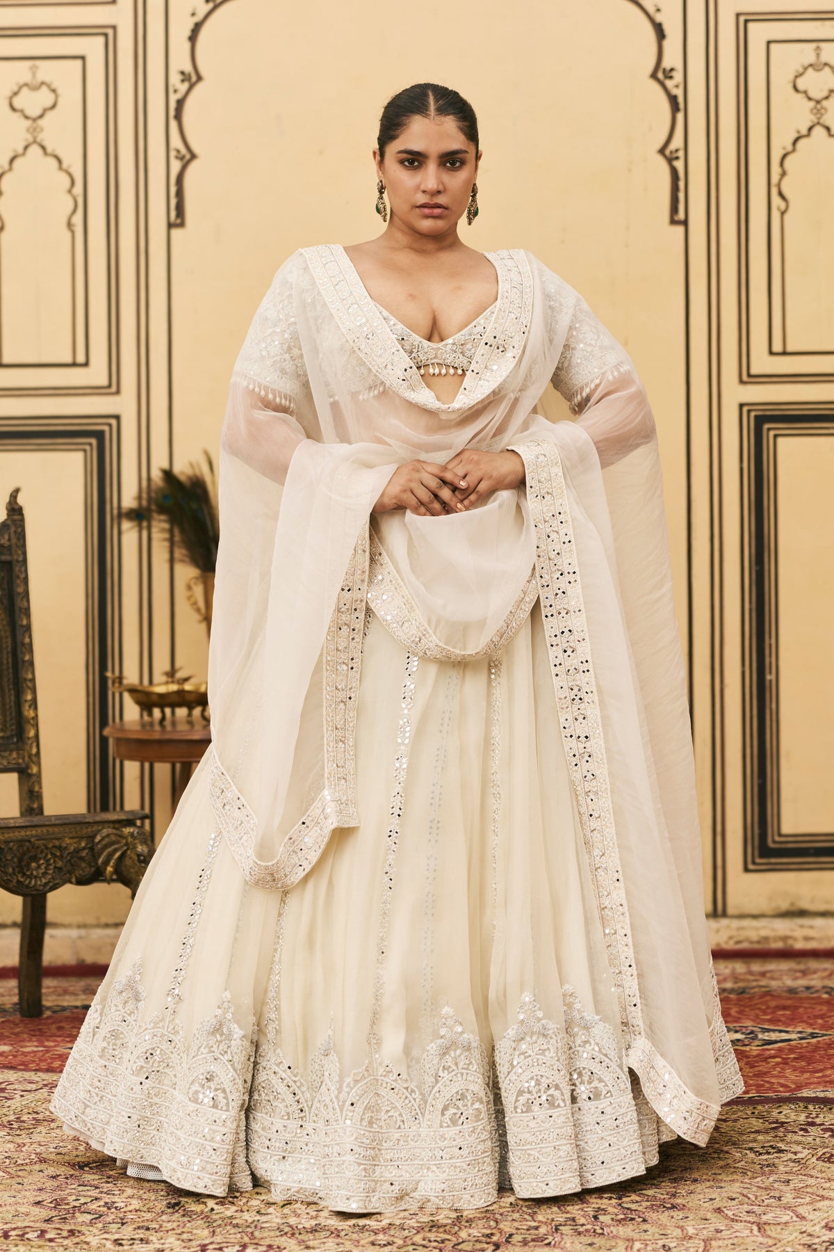 Haathidant Lehenga Set