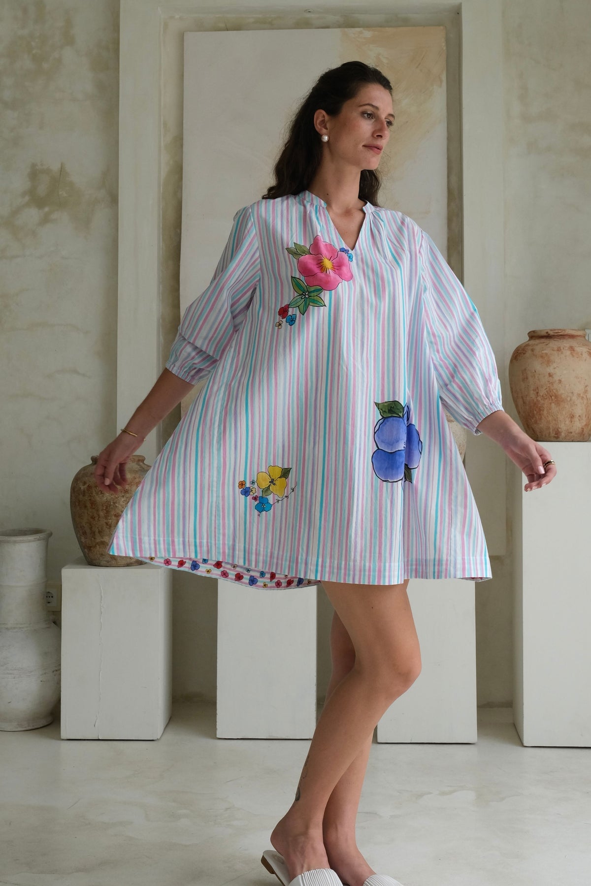 Wisteria Skater Dress
