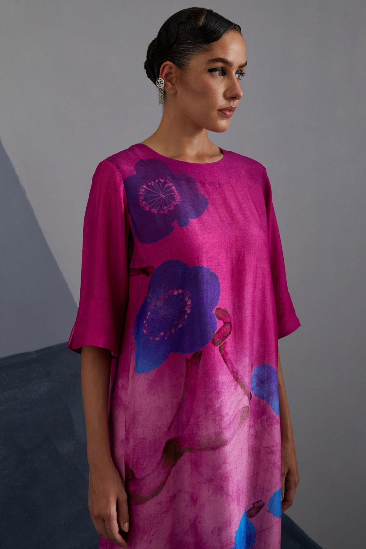 Vineyard Magenta Kurta Set