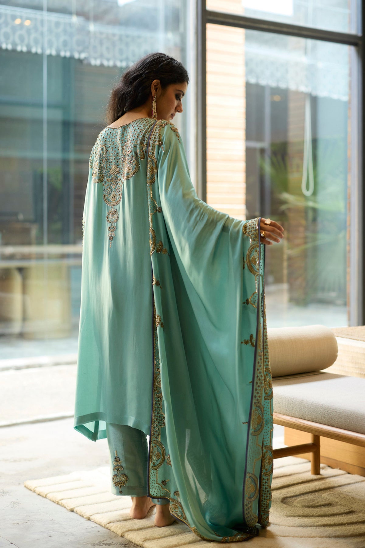 Blue Prana Kurta Set