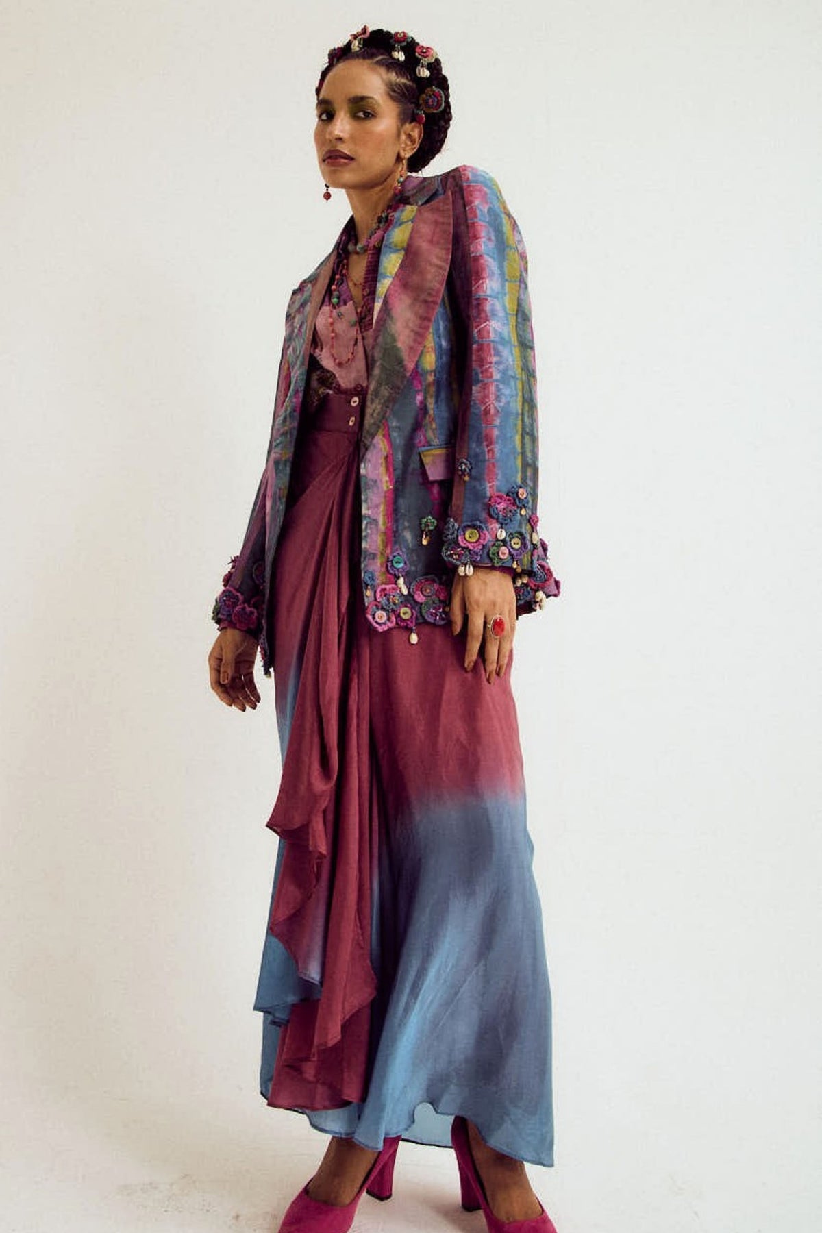 Blue Laburnum Blazer