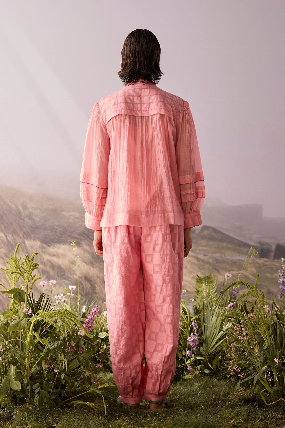 Rose Checkered Shirt