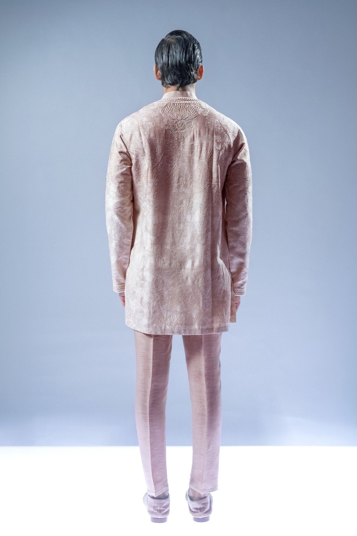 Linear Lattice Kurta Set