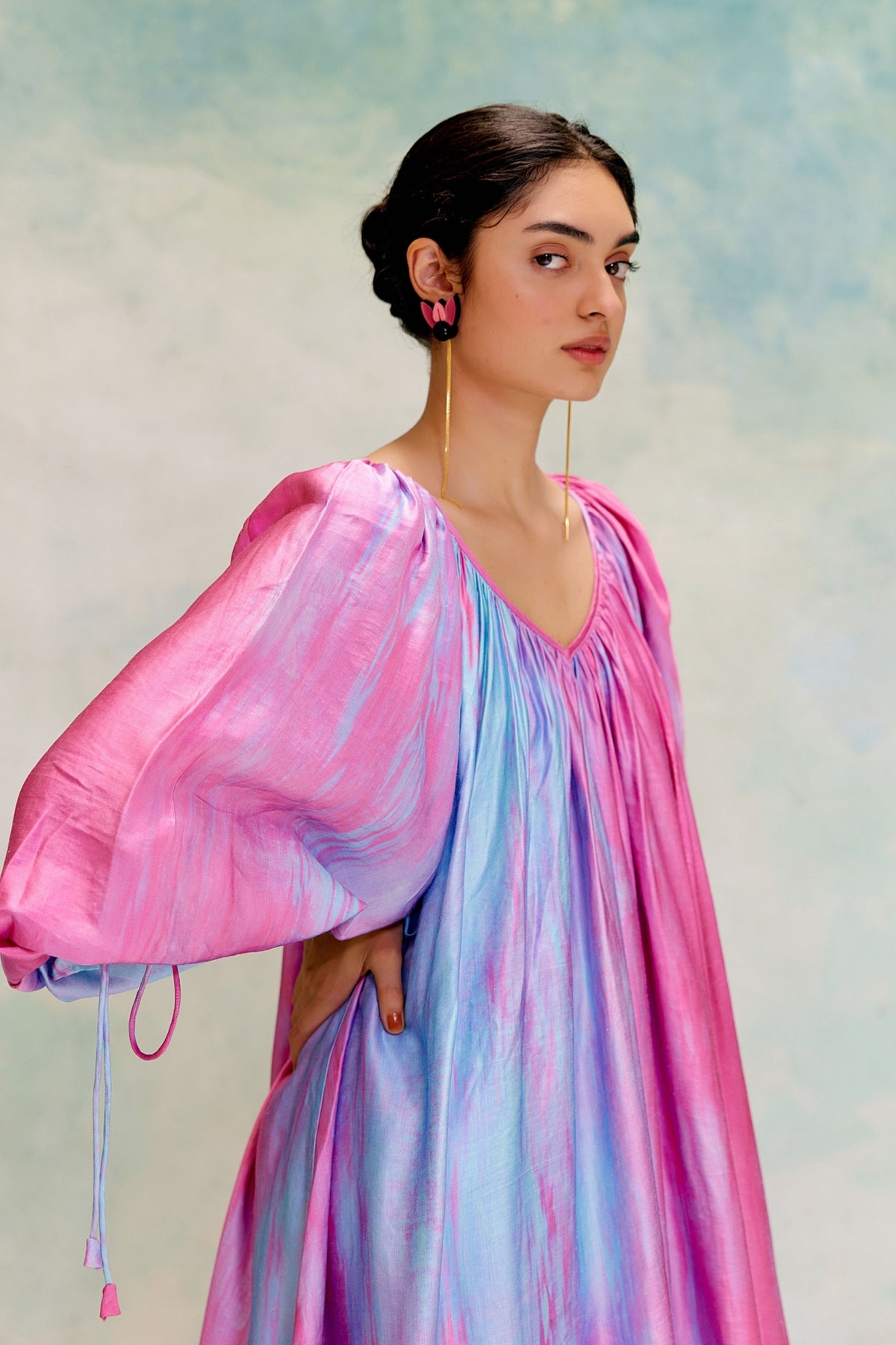 Caroline Pink Ombre Dress
