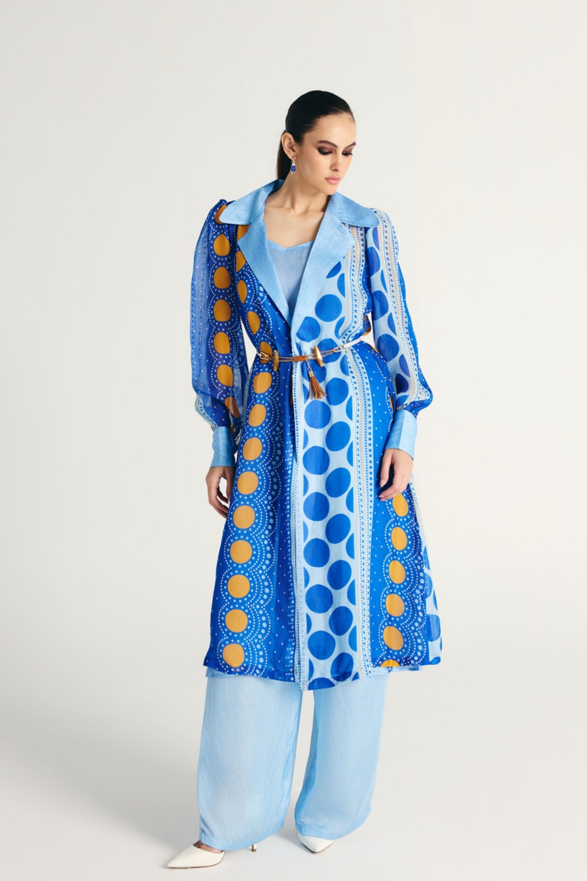 Najwa Trench Coat Set