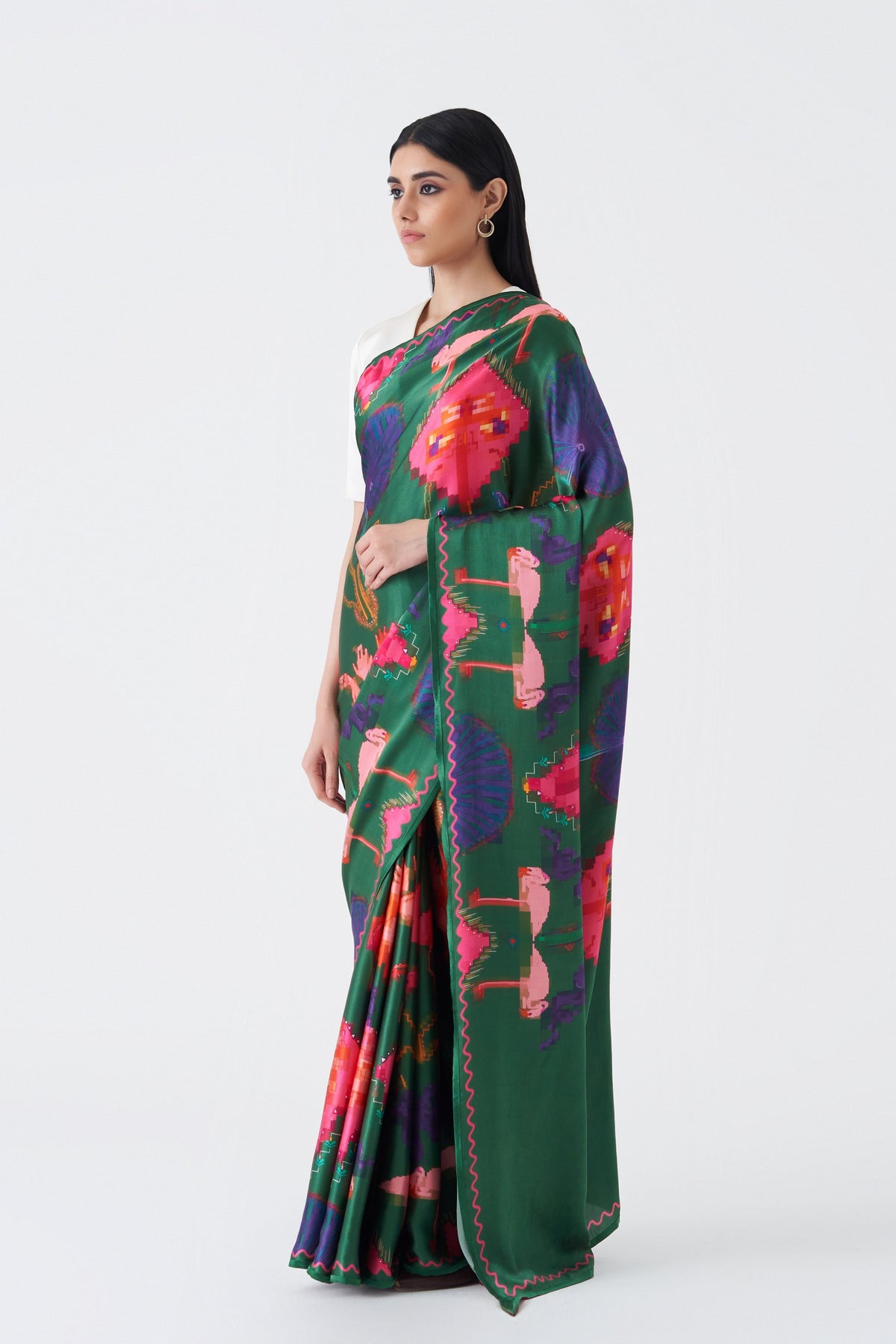 Oaxaca Verde Saree