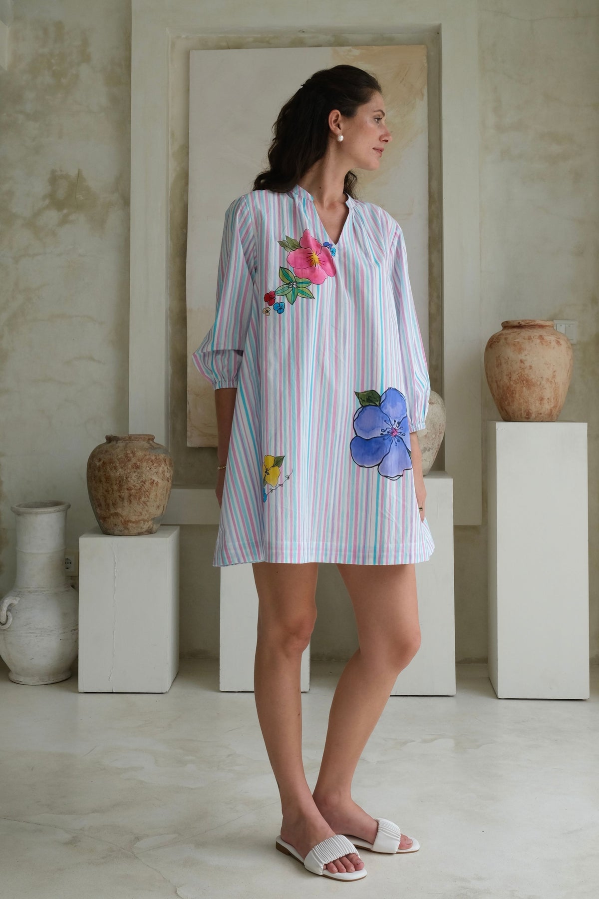 Wisteria Skater Dress
