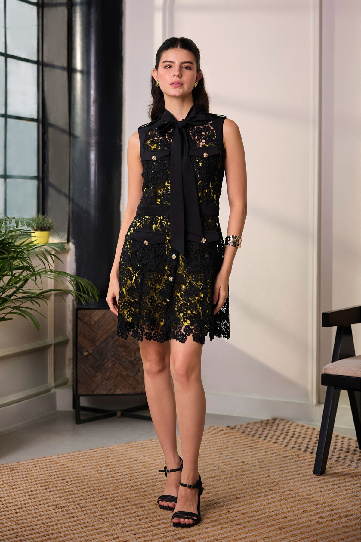 Soma Black Olive  Dress