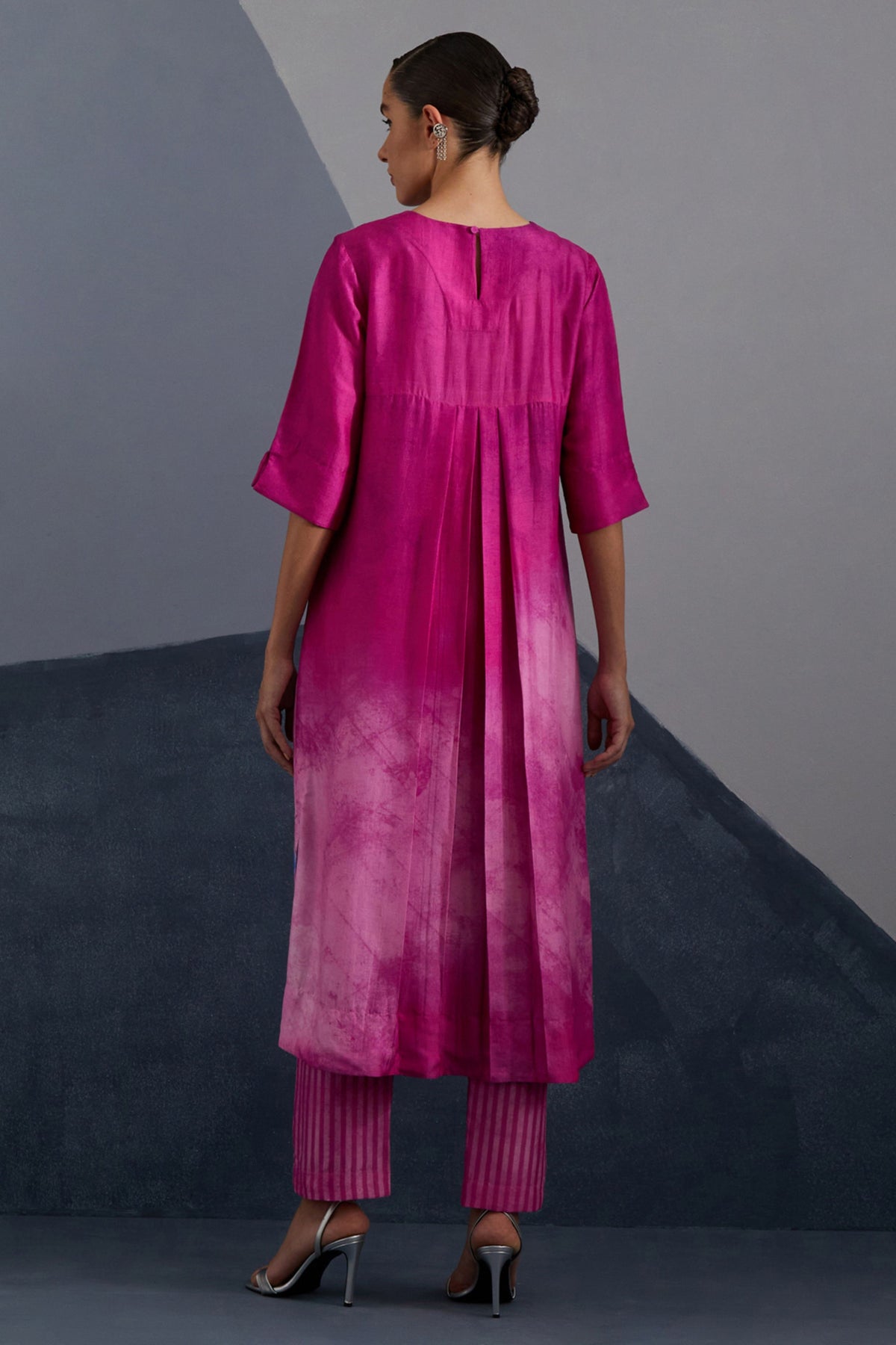 Vineyard Magenta Kurta Set