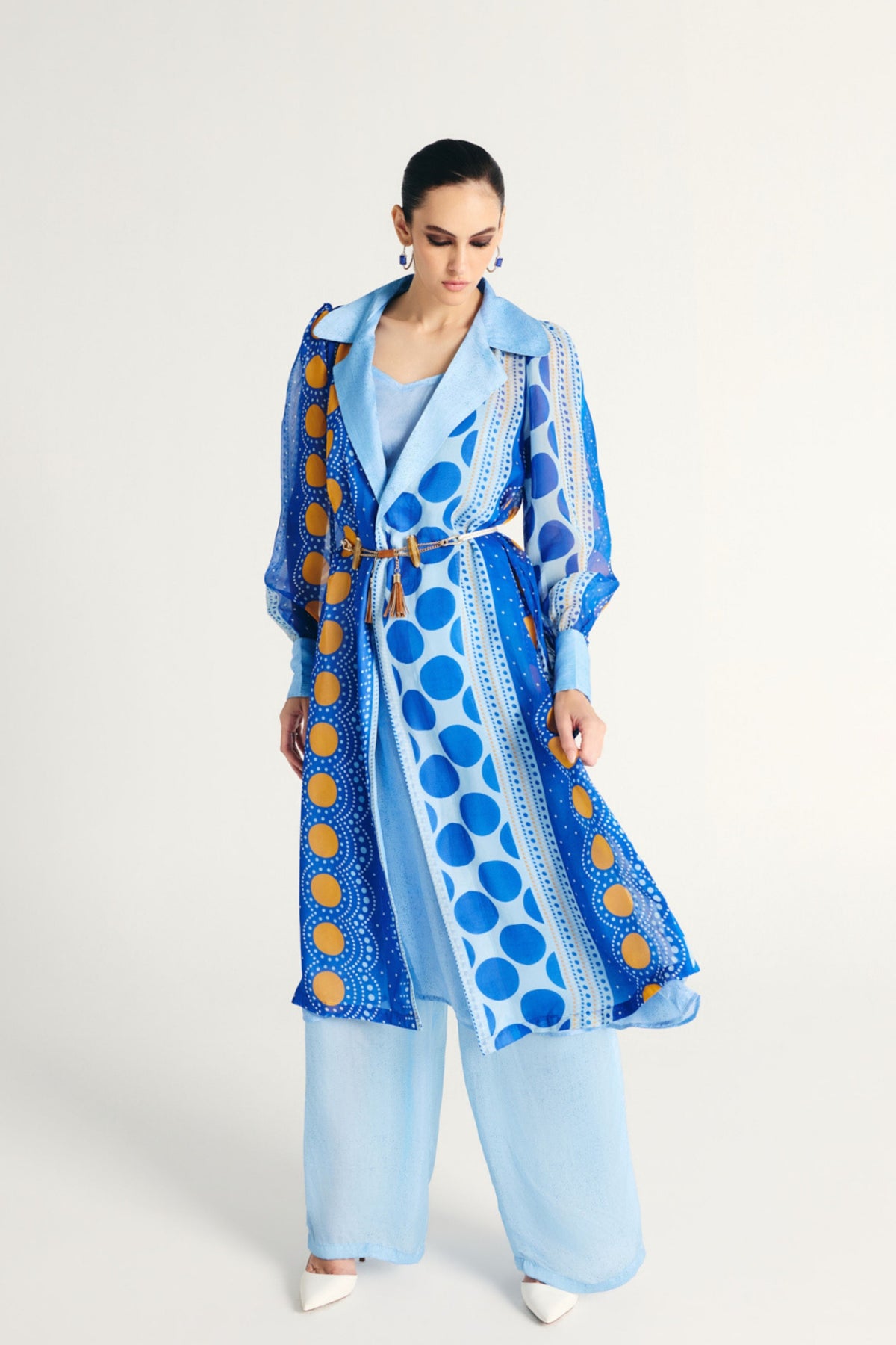 Najwa Trench Coat Set
