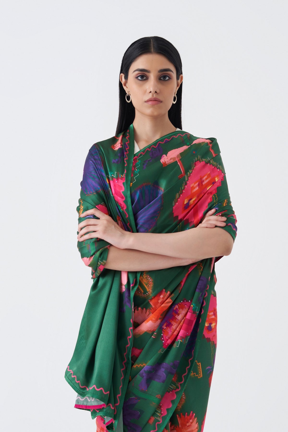 Oaxaca Verde Saree