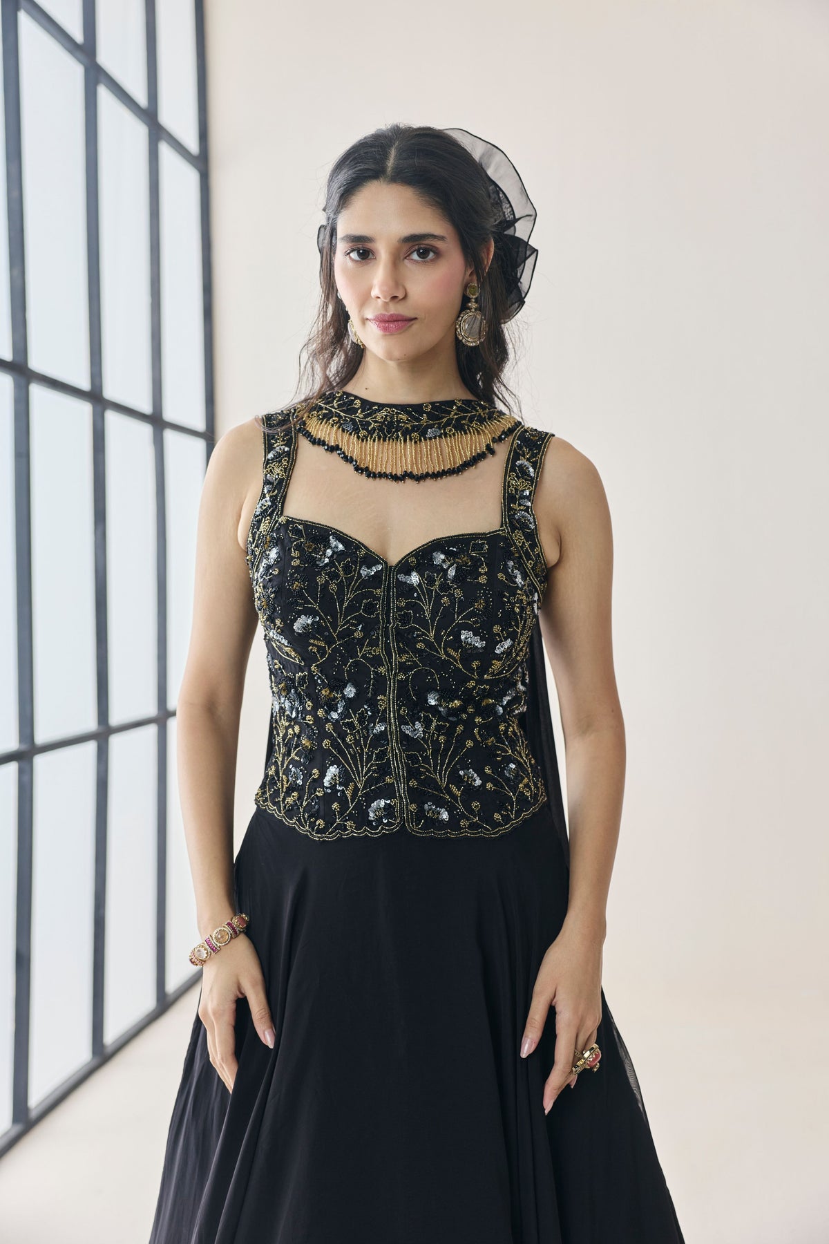 Eira Corset Lehenga Set