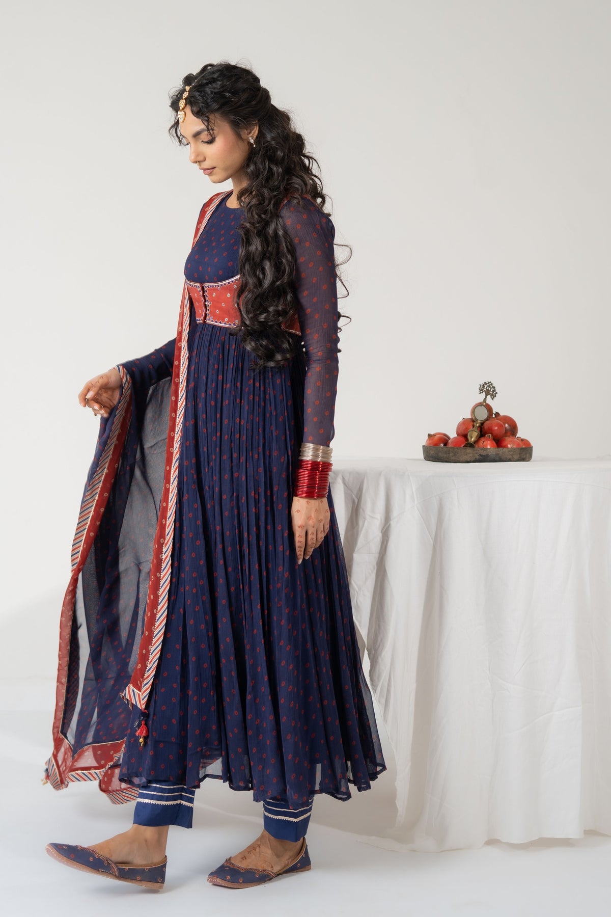 Gulnaar  Anarkali Set