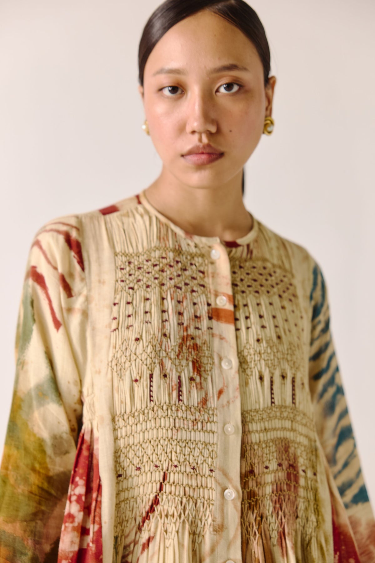 Abstract Frida Dress